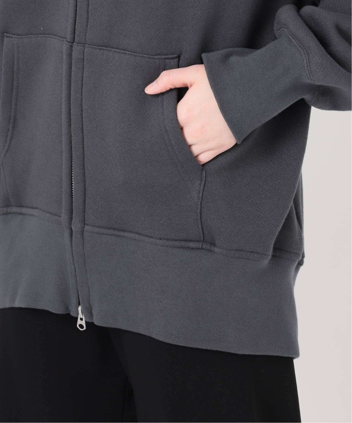 AMERICANA/アメリカーナ】 WIDE FULLZIP HOODIE（パーカー）｜L