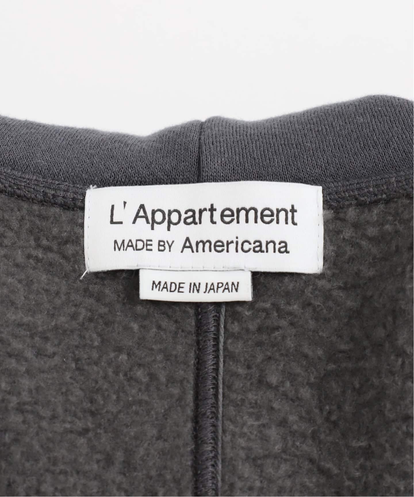 予約》【AMERICANA/アメリカーナ】 WIDE FULLZIP HOODIE（パーカー