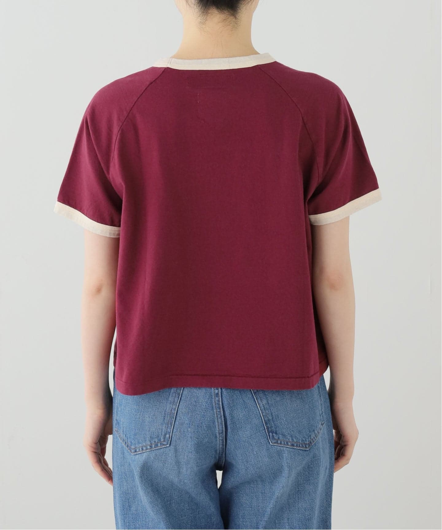 MADISON BLUE Tシャツ MADISON BLUE/マディソン ブルー】 HALF SLEEVE RINGER TEE（Tシャツ