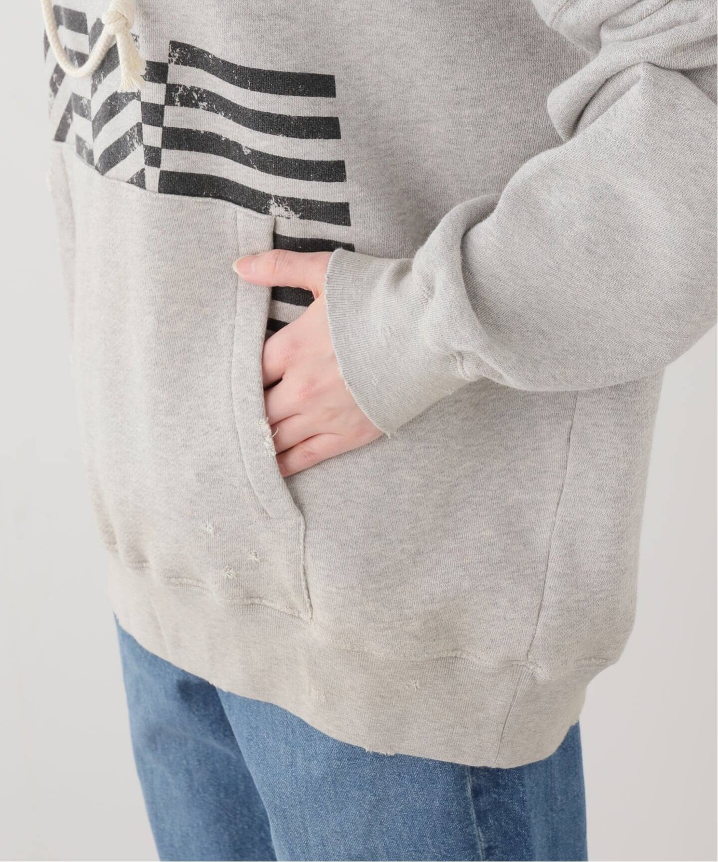 アパルトモン購入◆GOLDEN ◆SLUB COTTON HOODIE GOLDEN GOOSE/ゴールデン グース】 SLUB COTTON HOODIE（パーカー）｜L