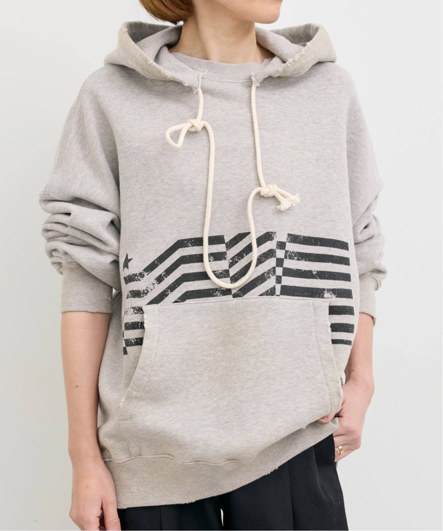 GOLDEN GOOSE/ゴールデン グース】 SLUB COTTON HOODIE（パーカー）｜L 