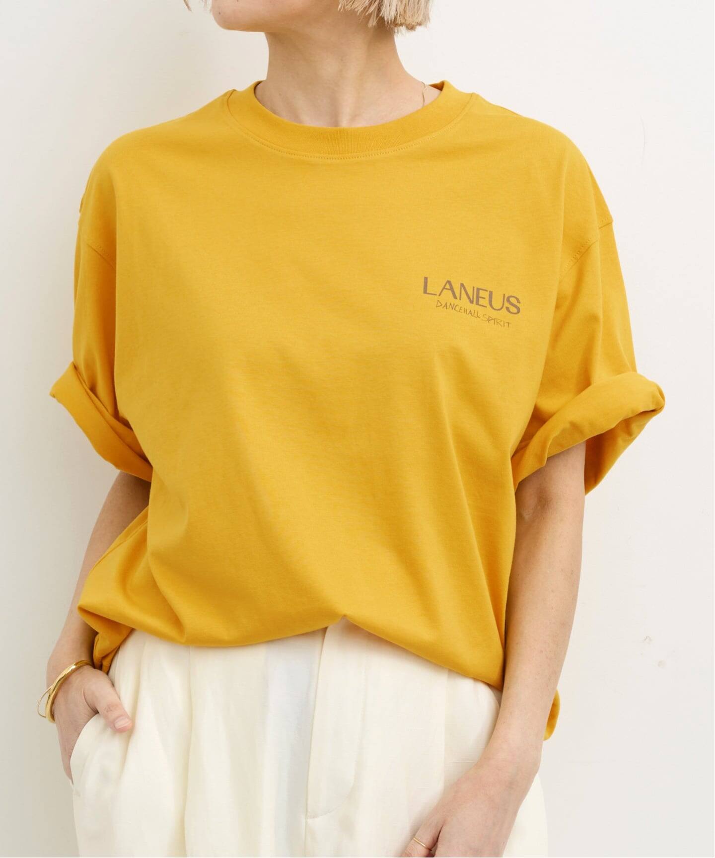 LANEUS/ラネウス】 OVER FIT JERSEY T-SHIRT（Tシャツ／カットソー