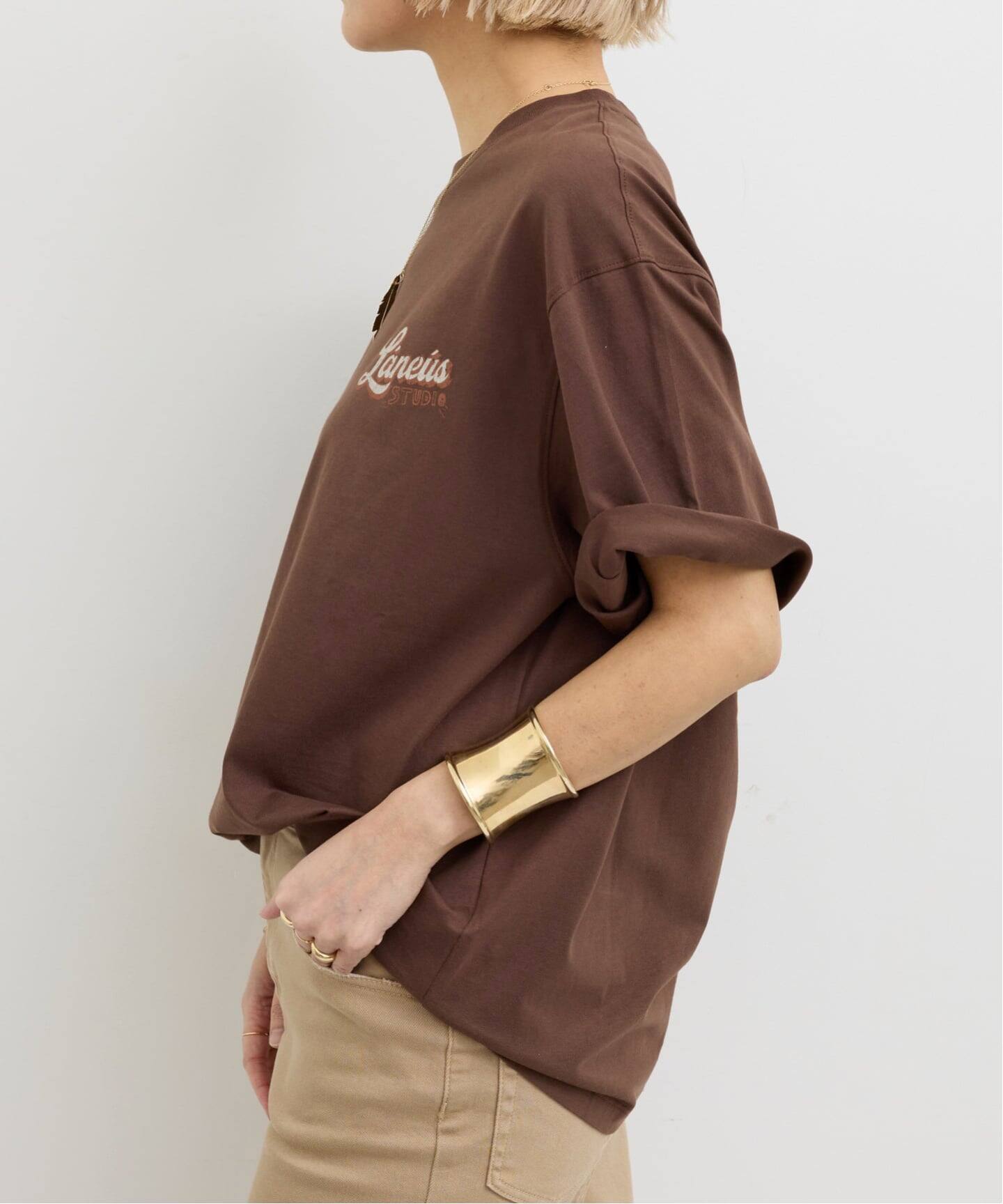 L'Appartement【LANEUS】 T-SHIRT LANEUS/ラネウス】 OVER JERSEY FIT T-SHIRT（Tシャツ／カットソー