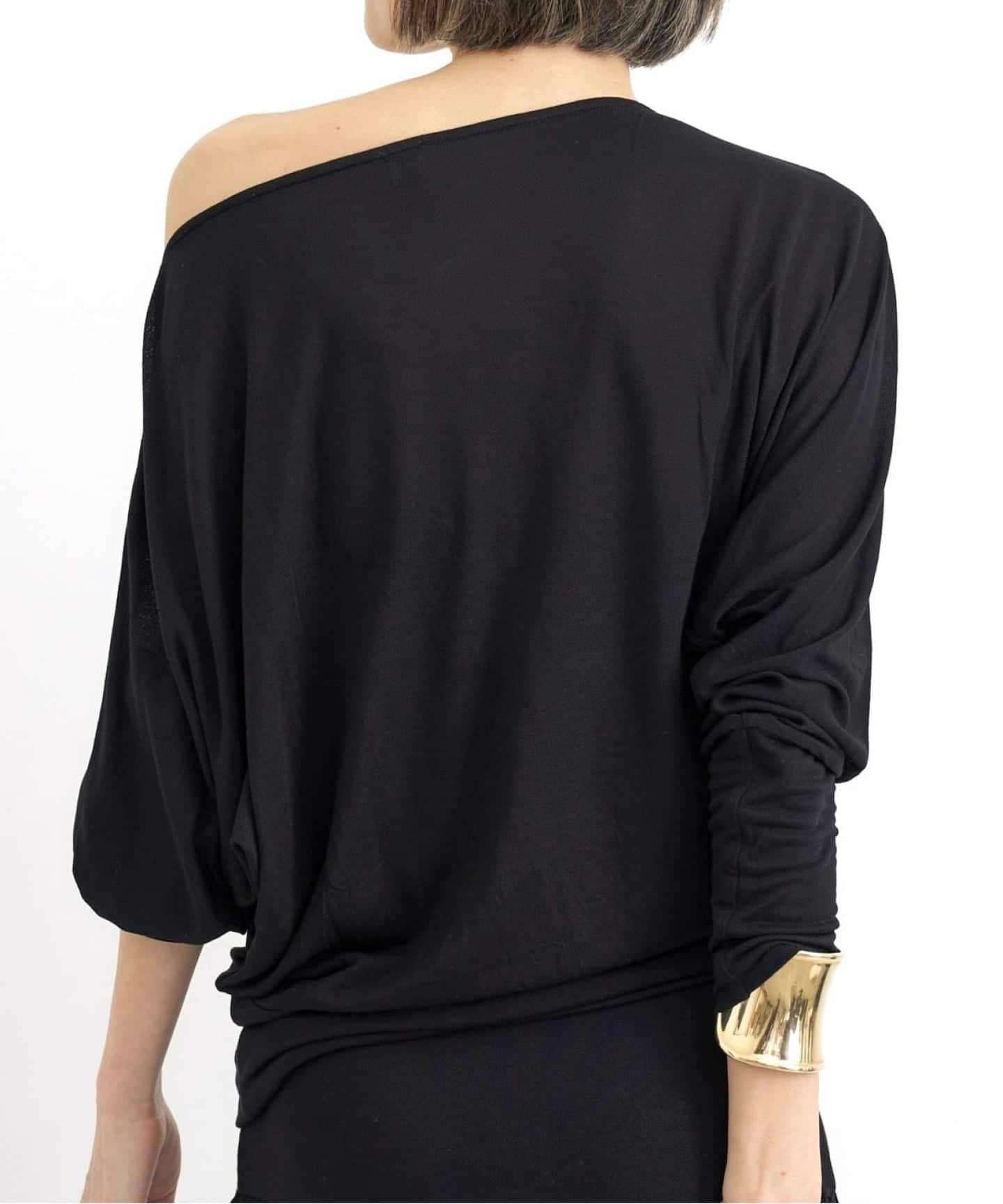TOTEME/トーテム】 BOATNECK JERSEY TOP（Tシャツ／カットソー）｜L