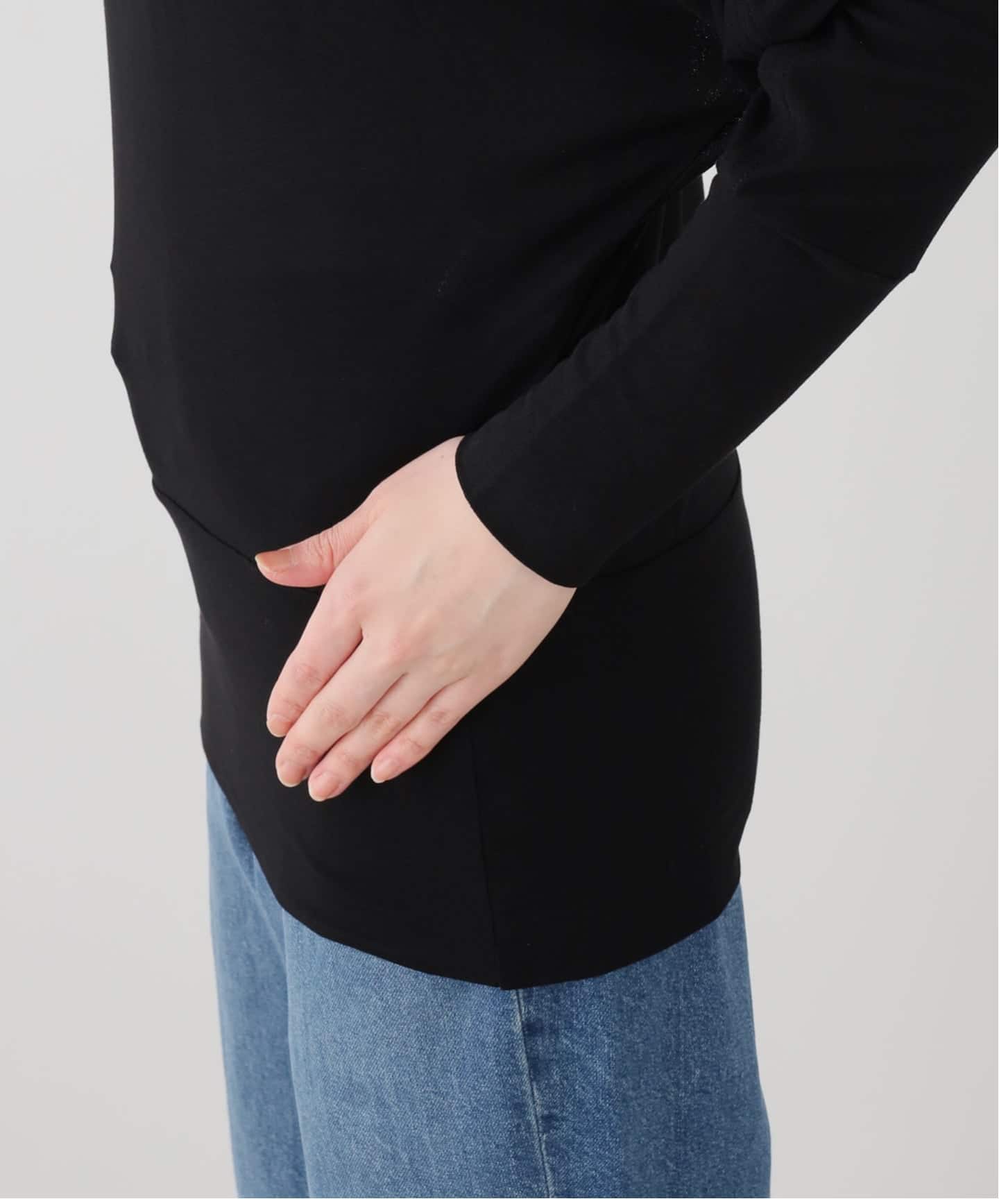 TOTEME/トーテム】 BOATNECK JERSEY TOP（Tシャツ／カットソー）｜L