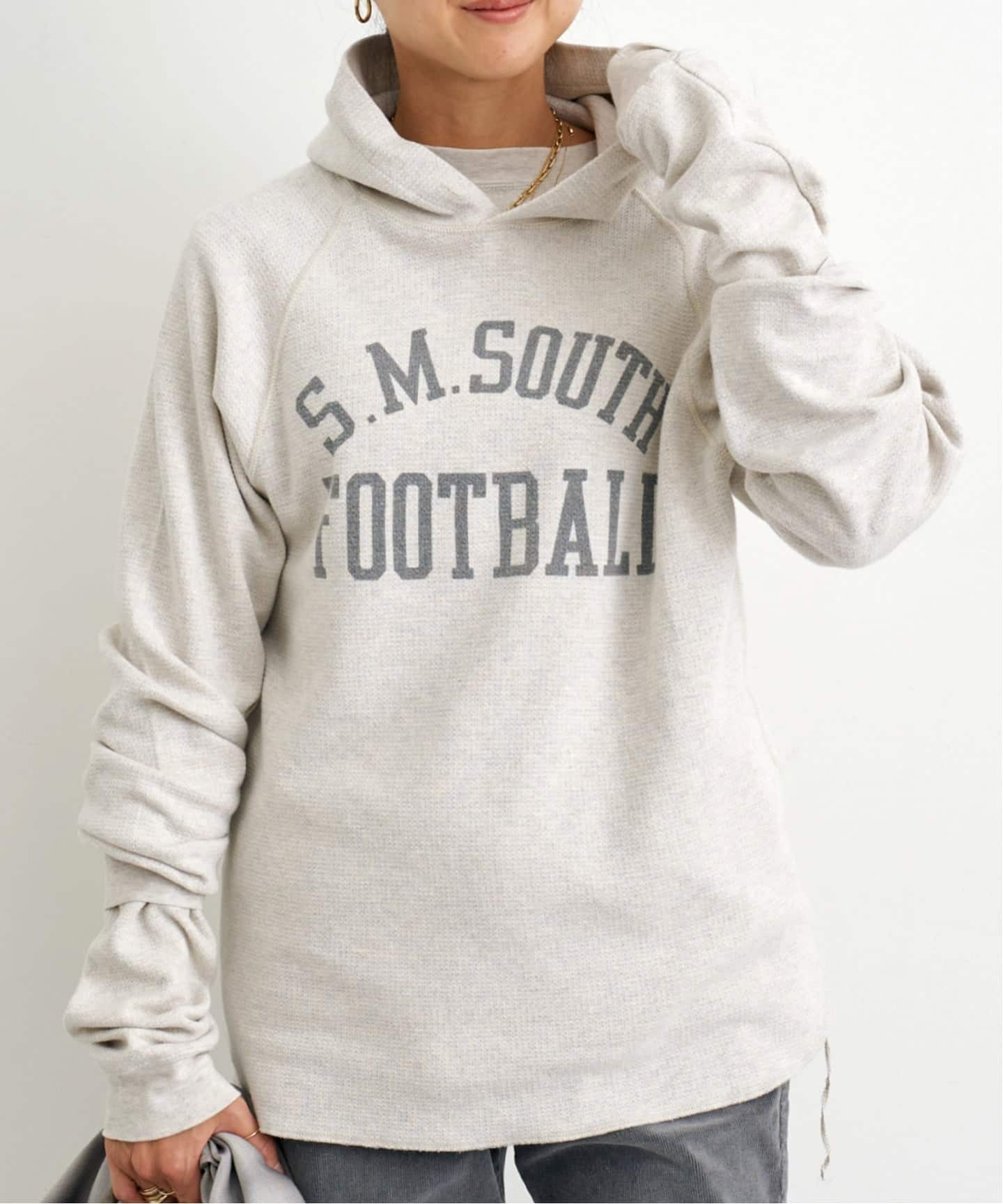 REMI RELIEF/レミ レリーフ】 W TUCK PARKA(S.M.SOUTH)（Tシャツ