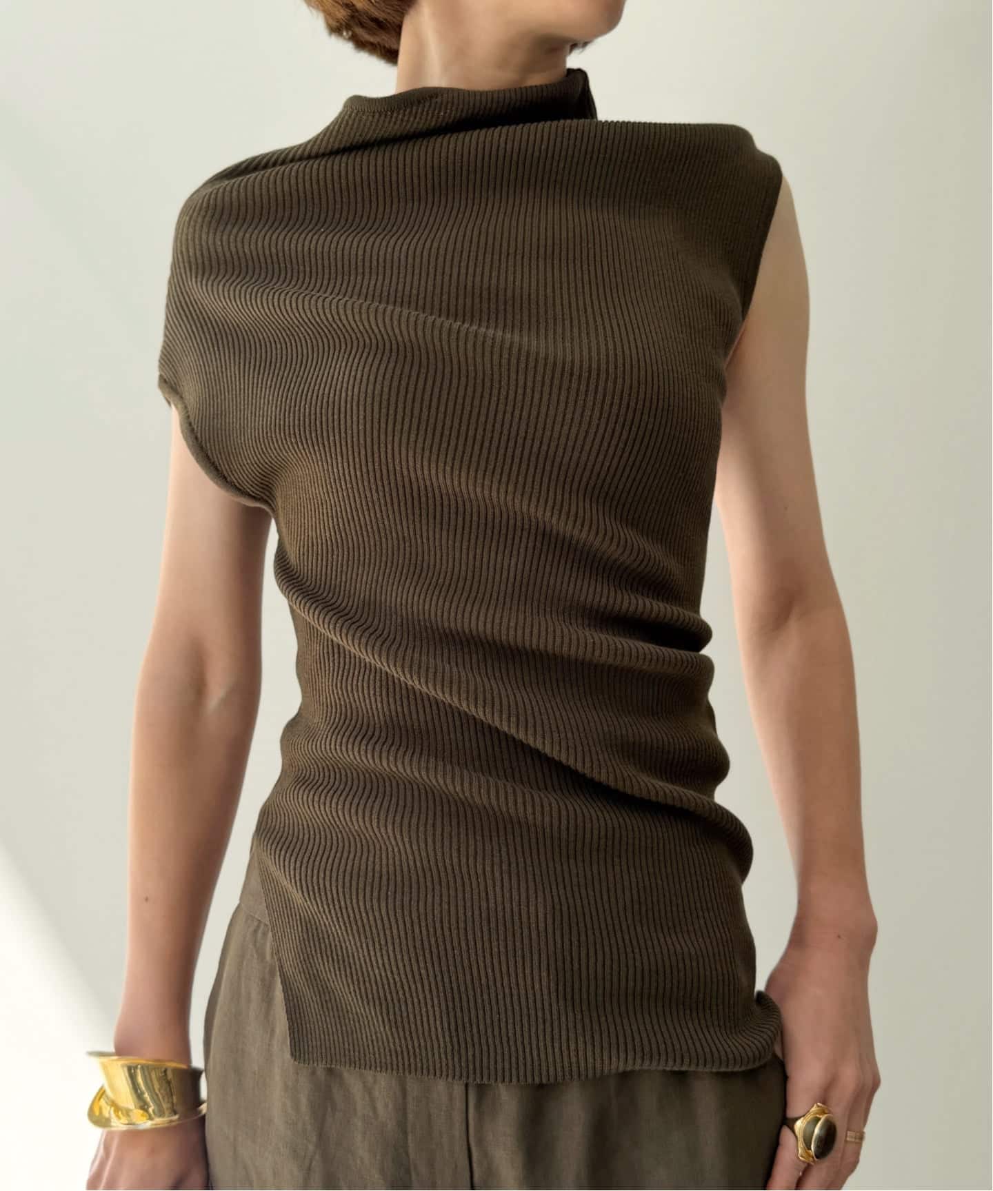 アパルトモン ニット 24年 Wool Silk Cashmere Crewneck Knit（ニット／セーター）｜L