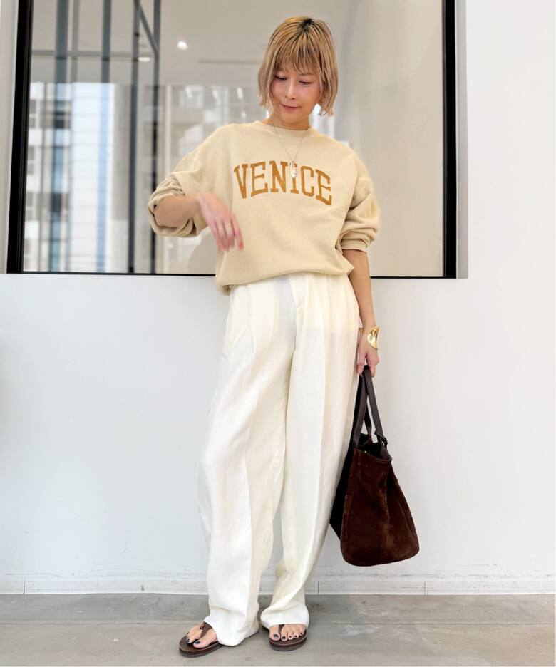 REMI RELIEF/レミ レリーフ】 NEW CREW NECK SWEAT（スウェット）｜L 