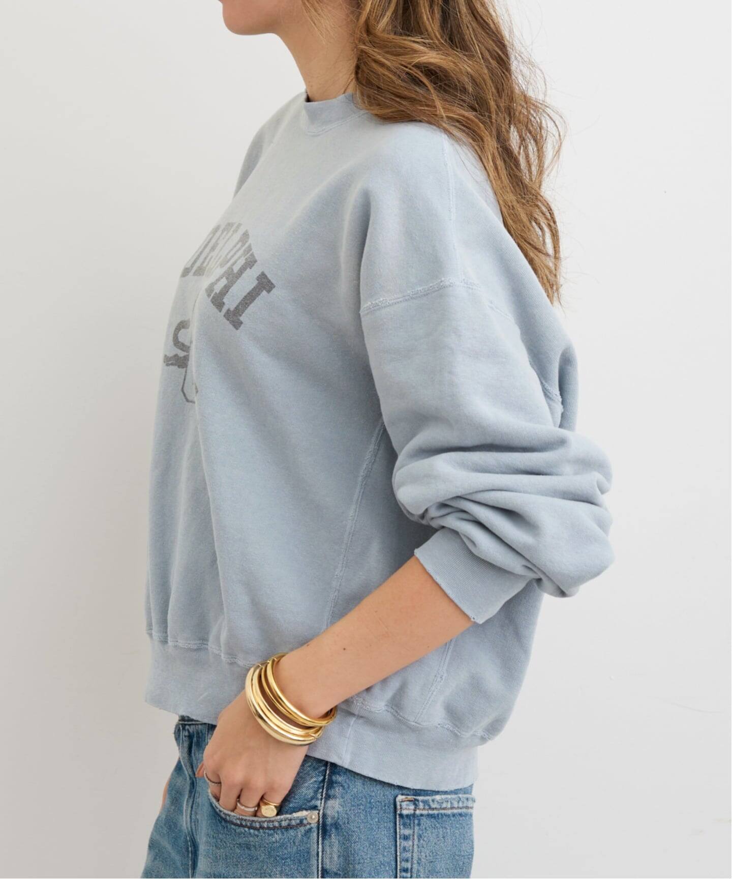 REMI RELIEF/レミ レリーフ】 NEW CREW NECK SWEAT（スウェット）｜L 