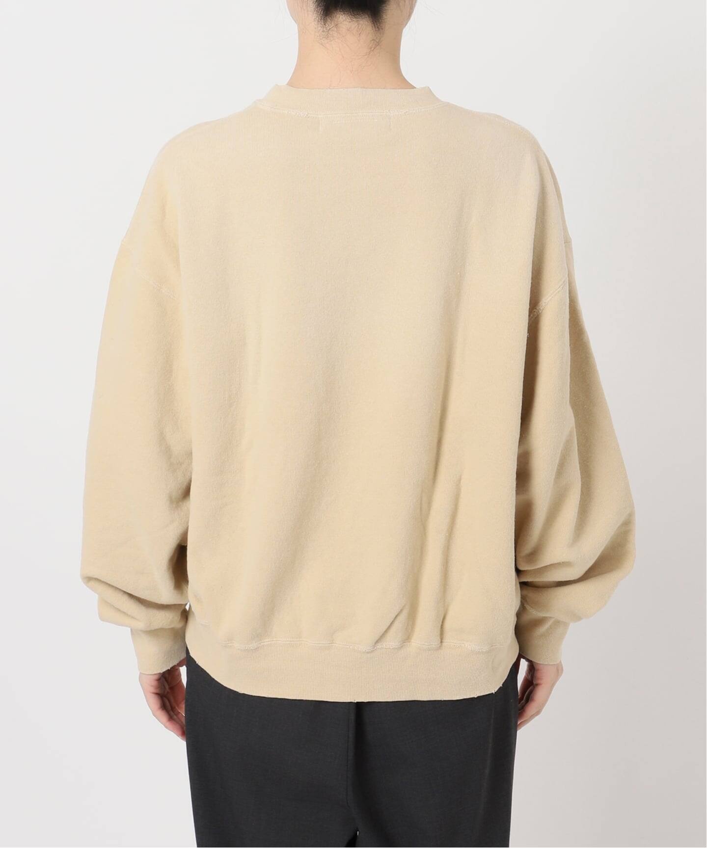 【roma】L'Appartement REMI RELIEF スウェット REMI RELIEF/レミ レリーフ】 CREW NECK SWEAT（スウェット）｜L