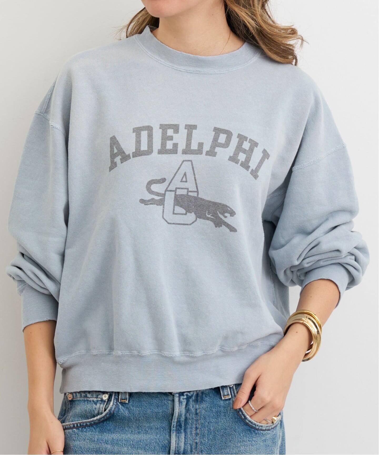 REMI RELIEF/レミ レリーフ】 NEW CREW NECK SWEAT（スウェット）｜L 