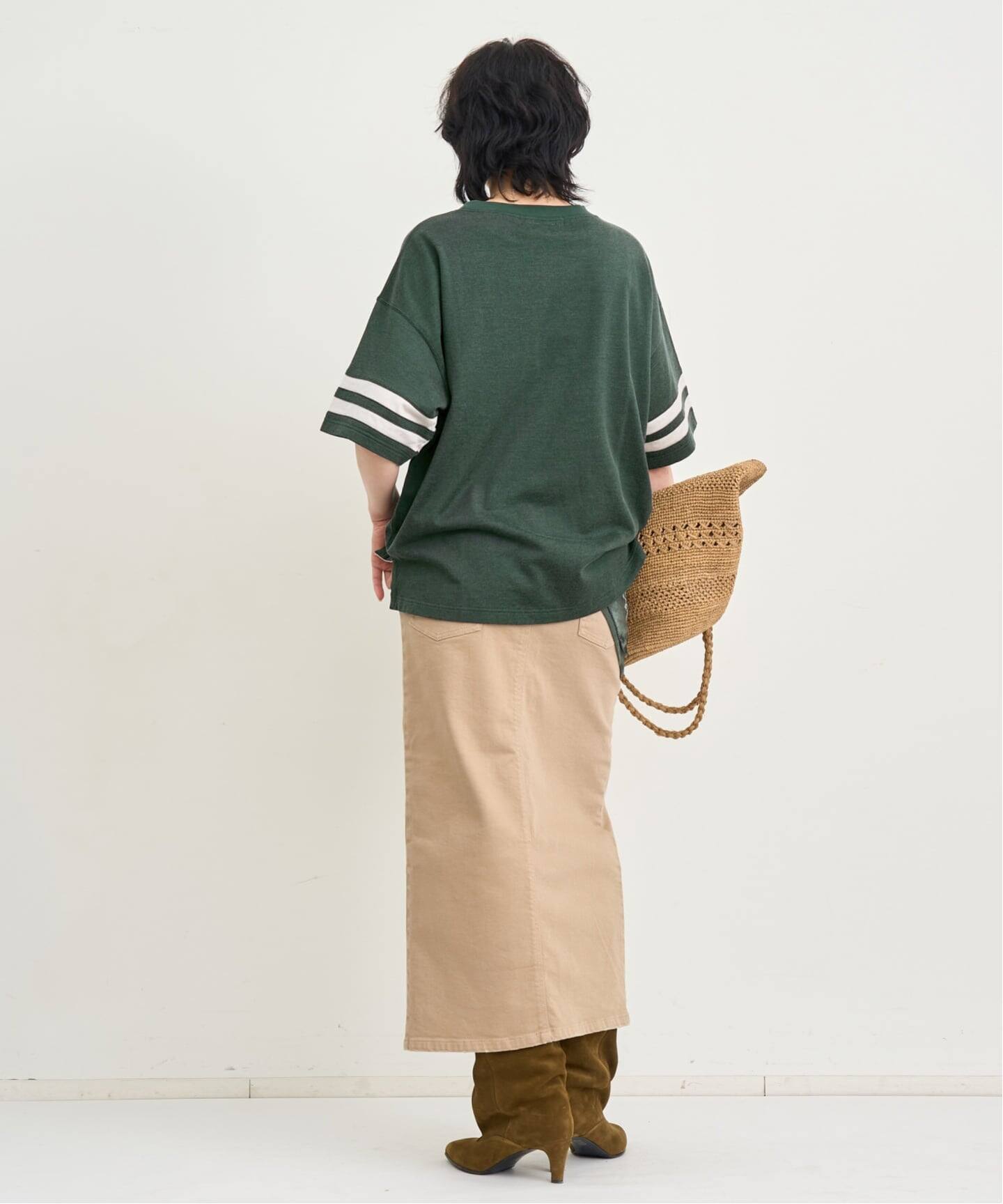 REMI RELIEF/レミ レリーフ】 M PRINT FOOTBALL TEE（Tシャツ