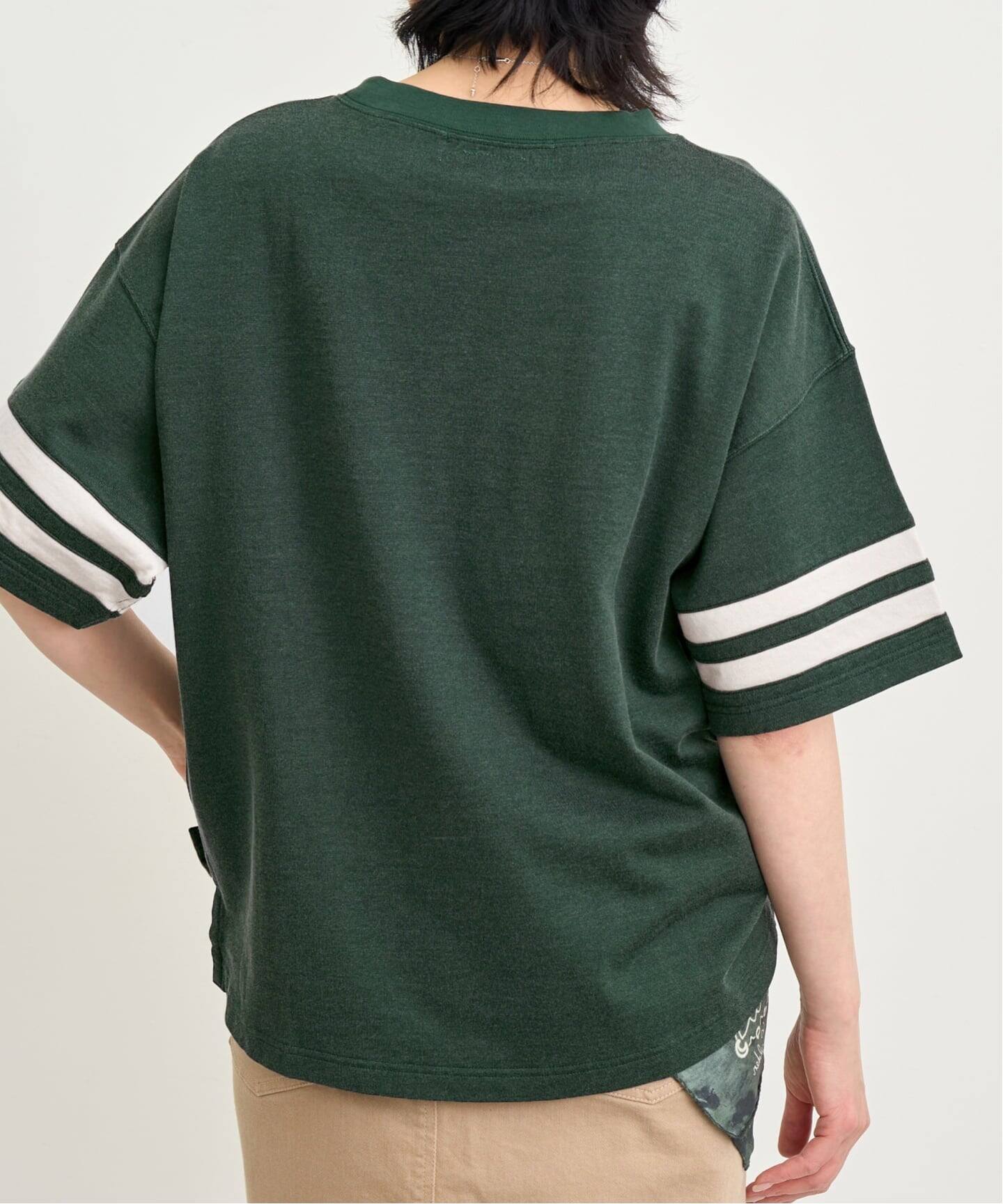 REMI RELIEF/レミ レリーフ】 M PRINT FOOTBALL TEE（Tシャツ 