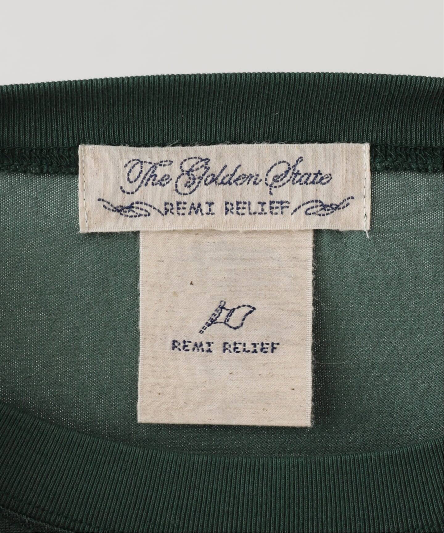 REMI RELIEF/レミ レリーフ】 M PRINT FOOTBALL TEE（Tシャツ