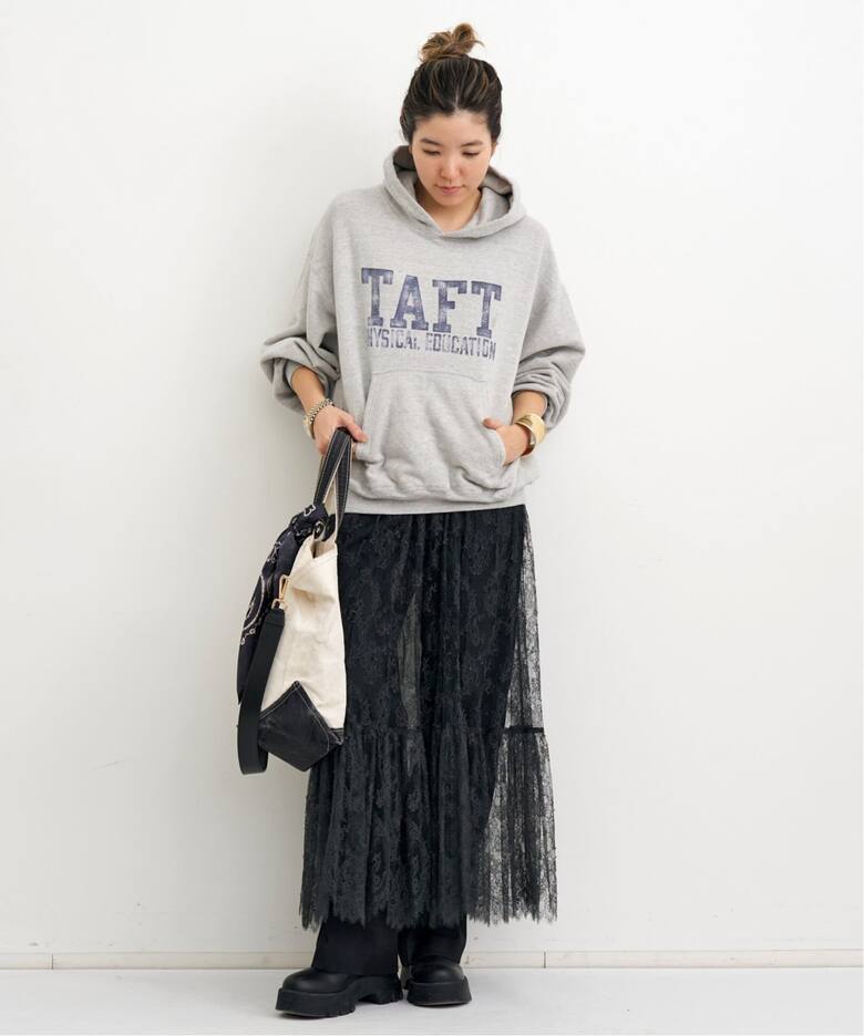 REMI RELIEF/レミ レリーフ】 TAFT HOODIE（パーカー）｜L