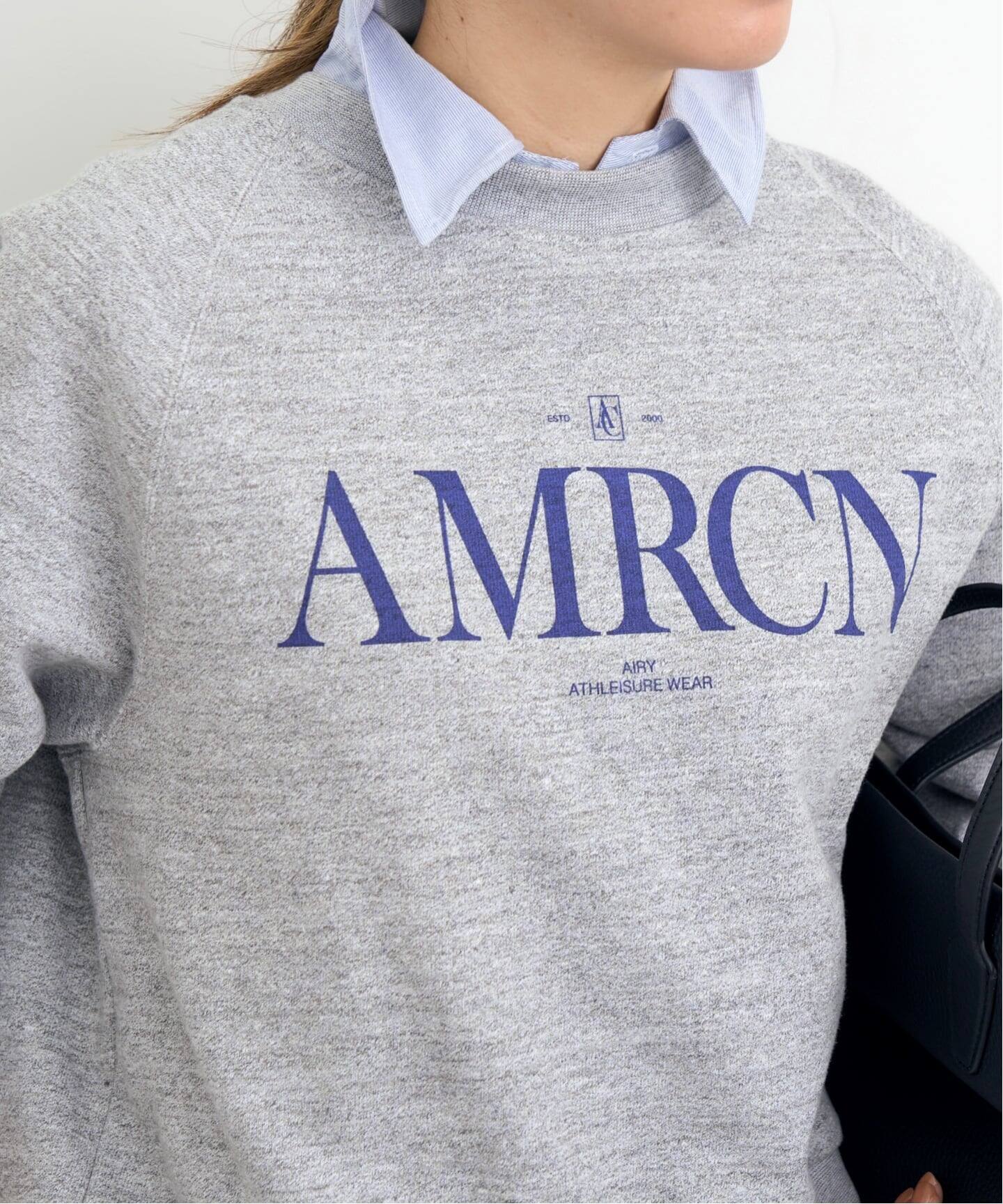 AMERICANA/アメリカーナ】 BACK ZIP SWEAT（スウェット）｜L