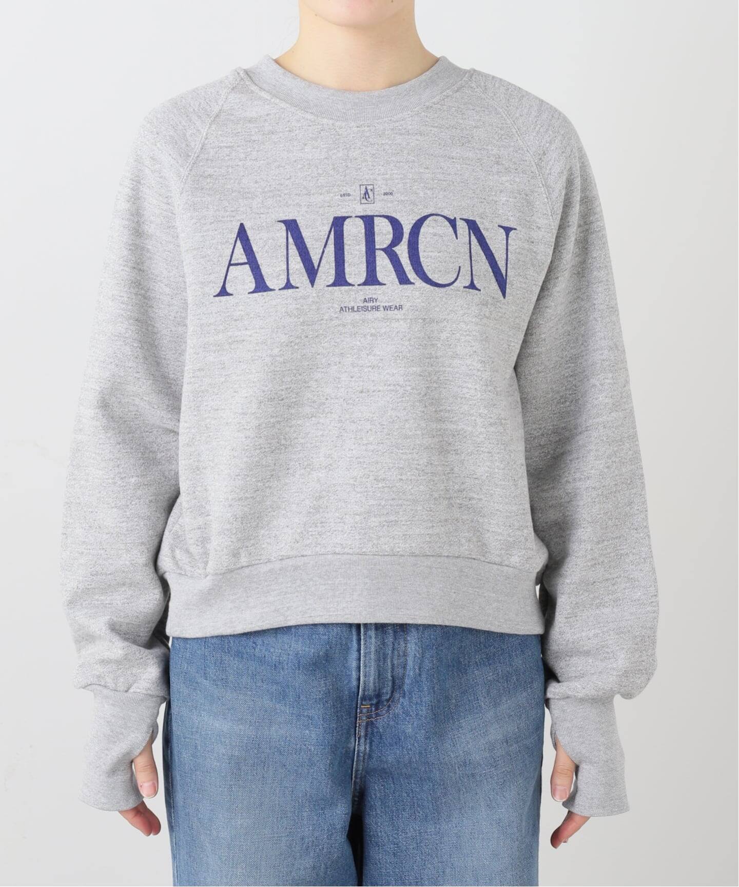 AMERICANA/アメリカーナ】 BACK ZIP SWEAT(スウェット)|L AMERICANA/アメリカーナ】 BACK ZIP SWEAT(スウェット)|L