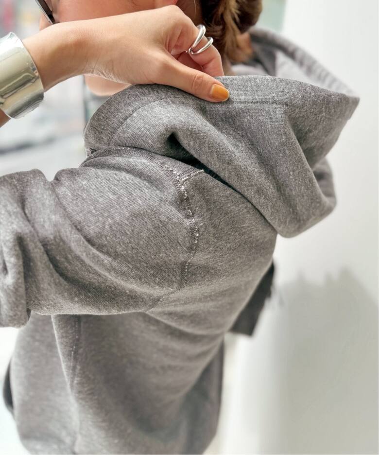 NILI LOTAN/ニリ ロタン】 CALLIE ZIP UP HOODIE（パーカー）｜L 