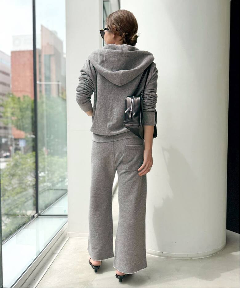 NILI LOTAN/ニリ ロタン】 CALLIE ZIP UP HOODIE（パーカー）｜L 