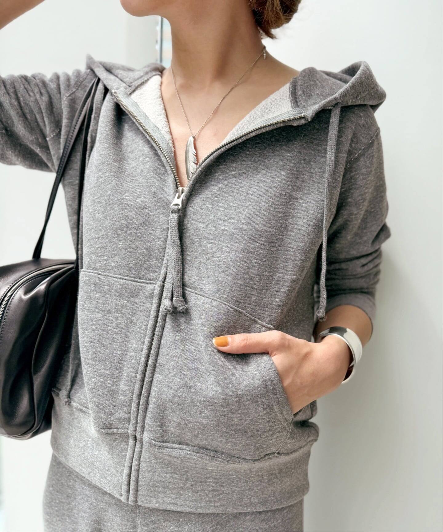 NILI LOTAN/ニリ ロタン】 CALLIE ZIP UP HOODIE（パーカー）｜L 
