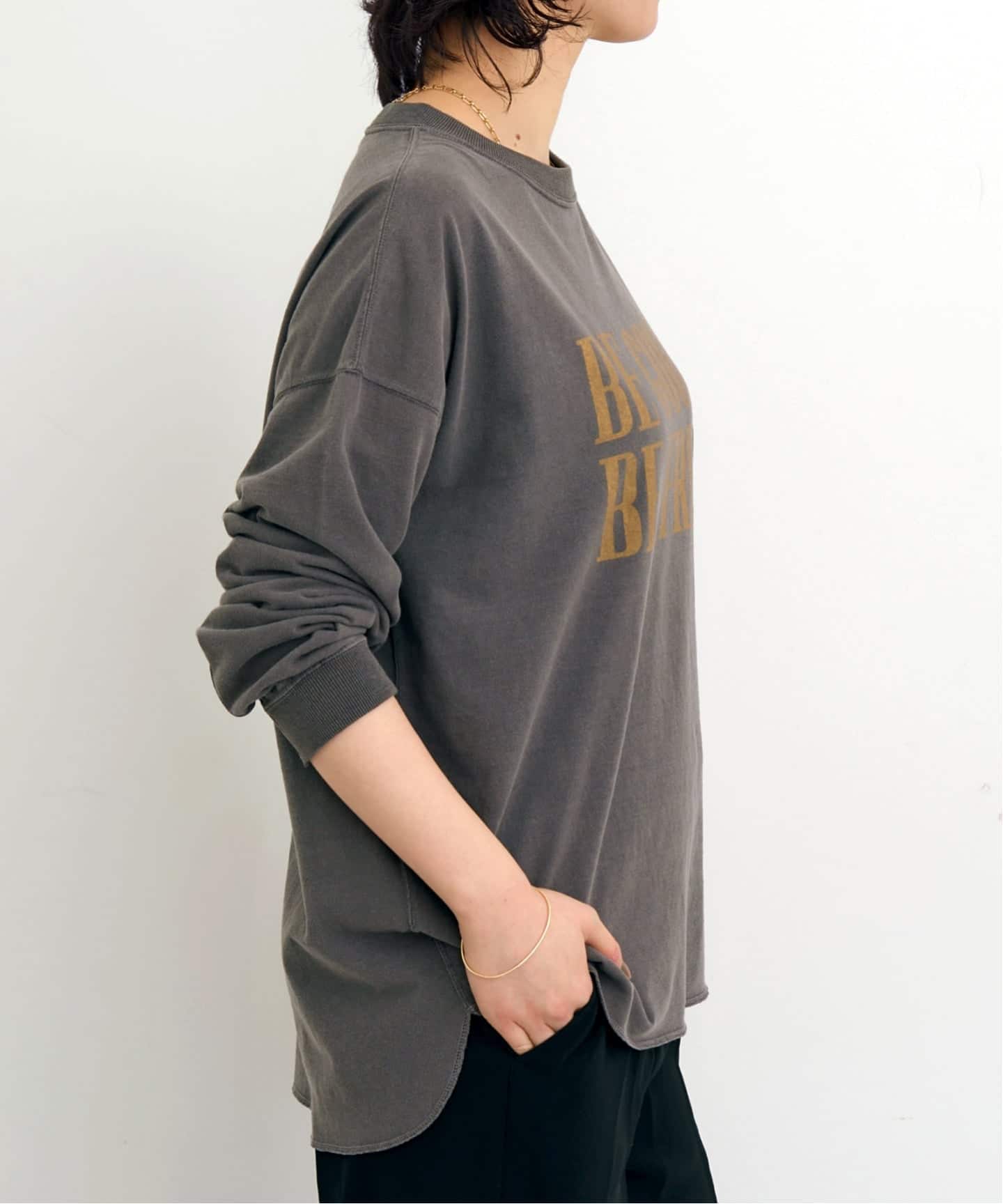 REMI RELIEF/レミ レリーフ】 LONG SLEEVE TEE（Tシャツ／カットソー