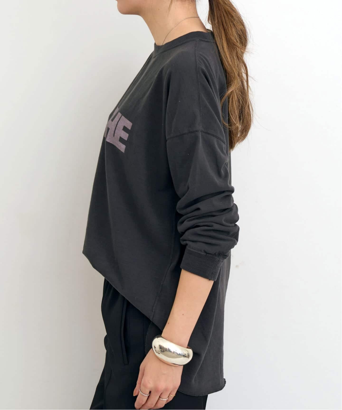 L'Appartement♡REMIRELIEF LONG SLEEVE TEE REMI RELIEF/レミ レリーフ】 LONG SLEEVE TEE（Tシャツ／カットソー