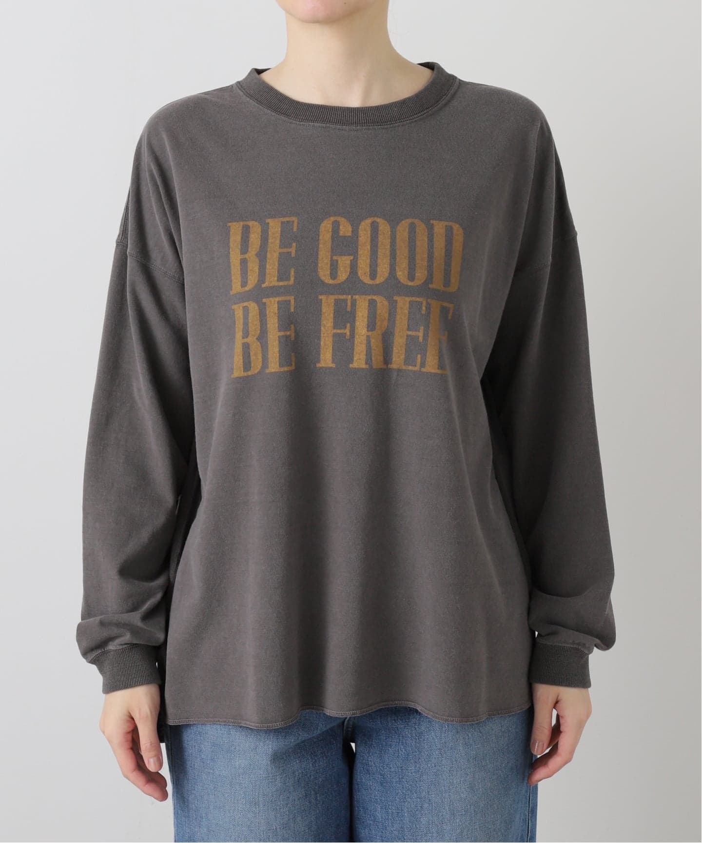 b*t様 アパルトモン REMI RELIEFレミレリーフ LONG SLEEV REMI RELIEF/レミ レリーフ】 LONG SLEEVE TEE（Tシャツ／カットソー