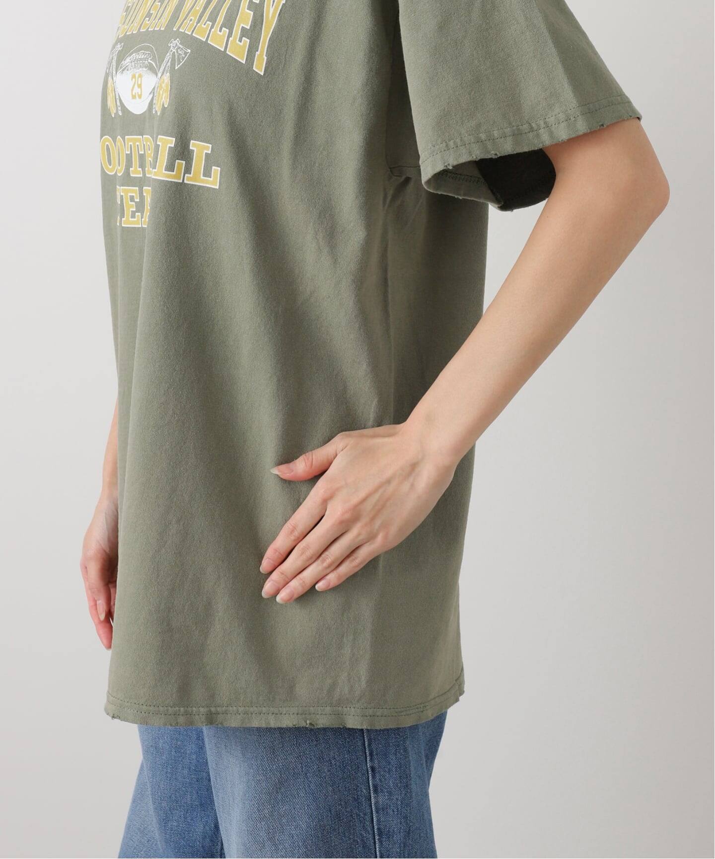 【未使用タグ付】〈JOHNBULL〉Like Vintage Tee Olive JOHNBULL/ジョンブル】 Like Vintage Tee Olive（Tシャツ／カットソー