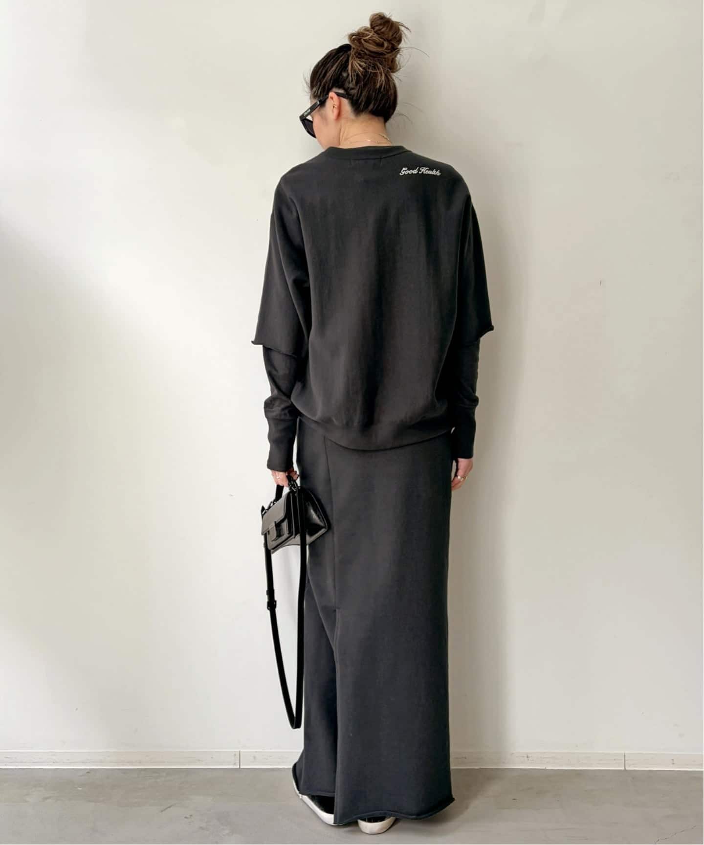 予約》【AMERICANA/アメリカーナ】 HALF SLEEVE SWEAT（スウェット