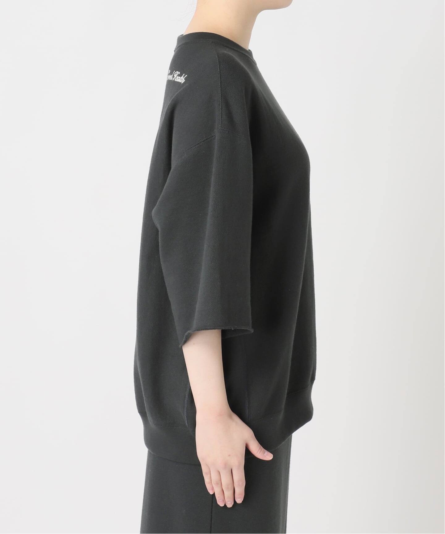 AMERICANA/アメリカーナ】 HALF SLEEVE SWEAT（スウェット）｜L