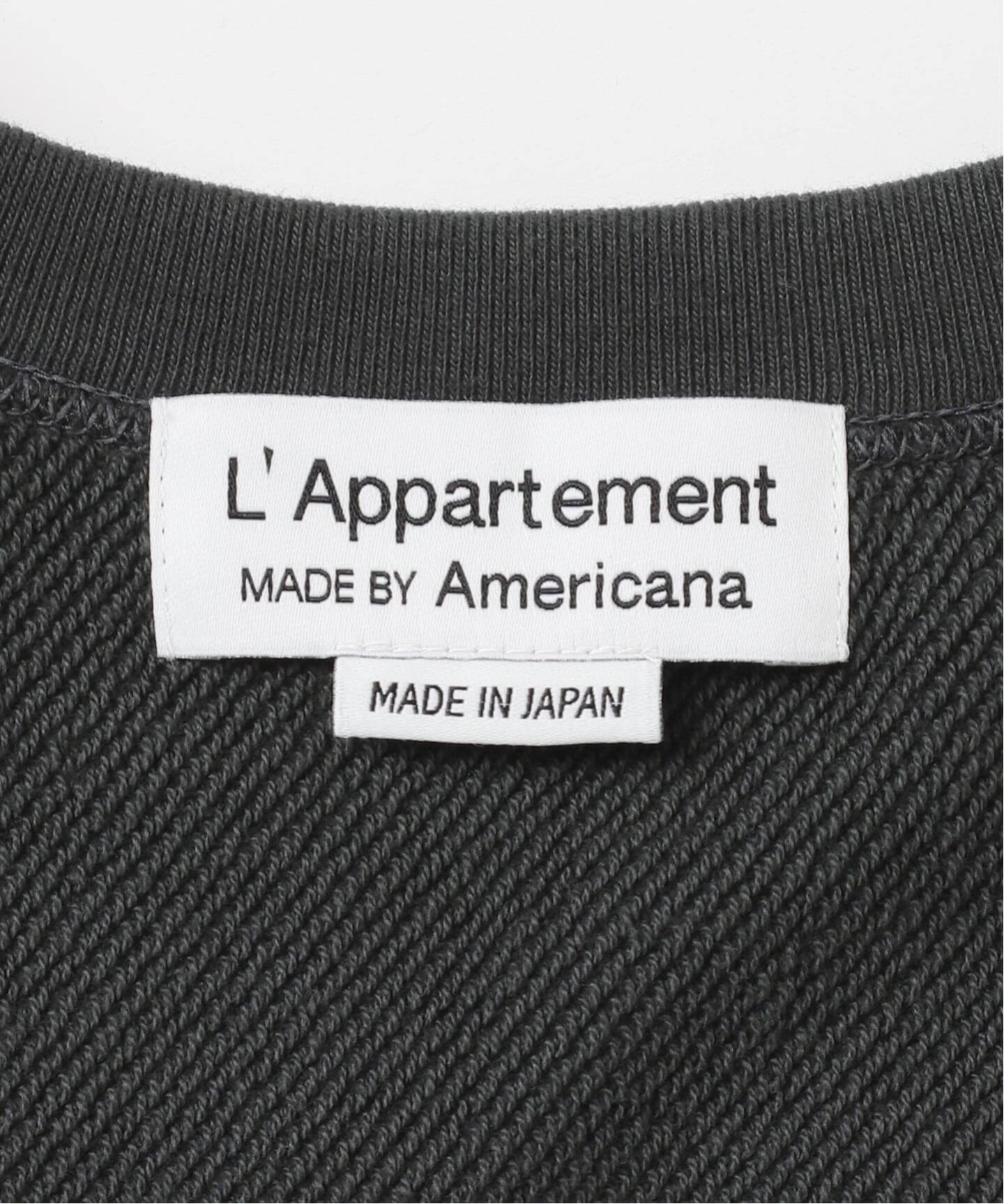 予約》【AMERICANA/アメリカーナ】 HALF SLEEVE SWEAT（スウェット