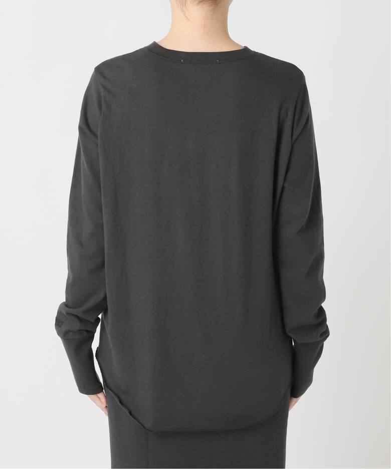 AMERICANA/アメリカーナ】 CREWNECK LONG SLEEVE TEE（Tシャツ 