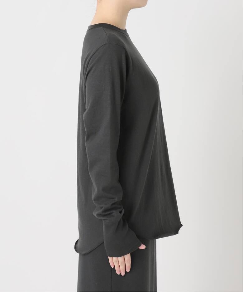 AMERICANA/アメリカーナ】 CREWNECK LONG SLEEVE TEE（Tシャツ 