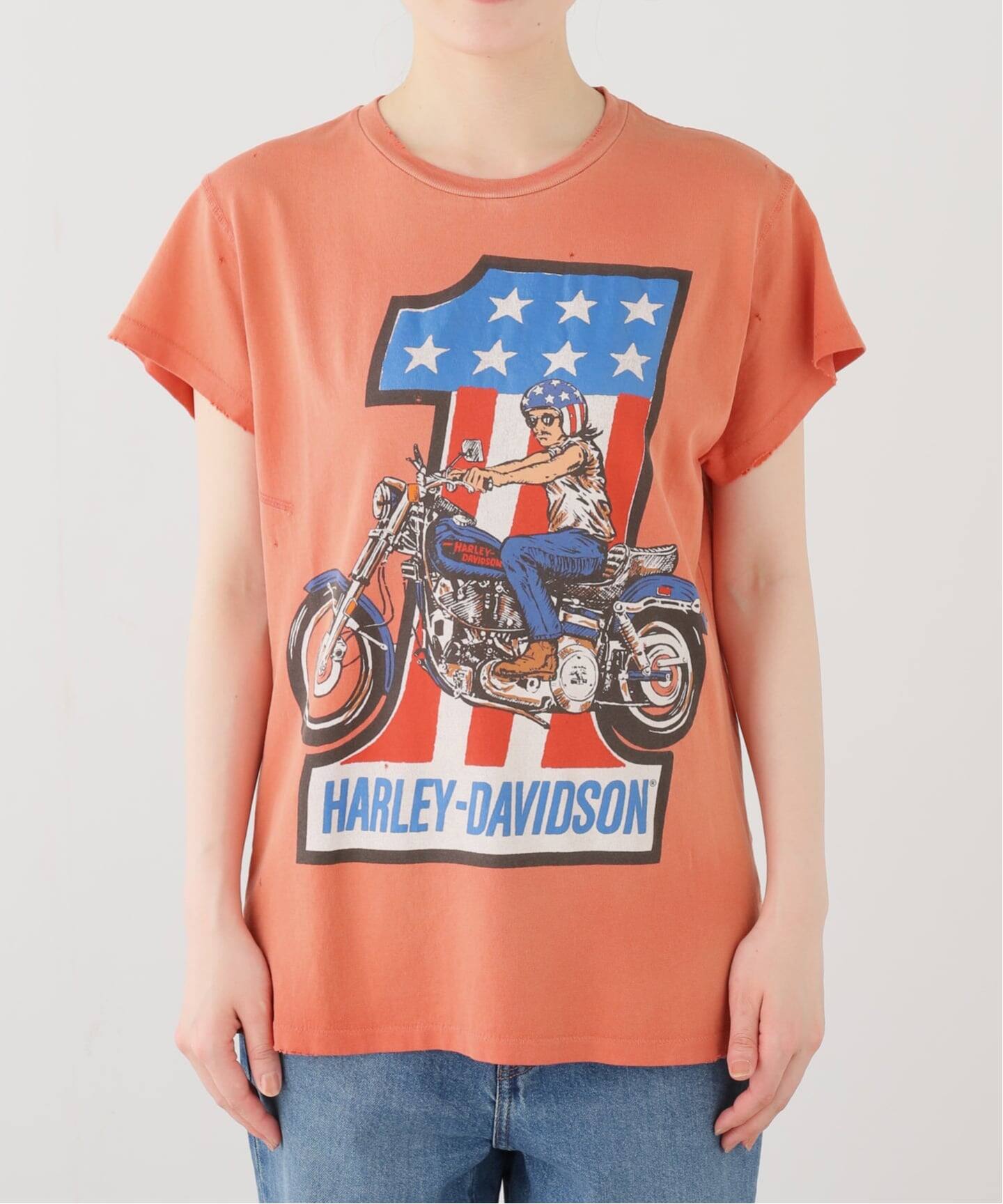 アパルトモンMADE WORN HARLEY 1SHORT SLEEVE TEE MADE WORN/メイド ウォン】 HARLEY 1 SHORT SLEEVE TEE（Tシャツ