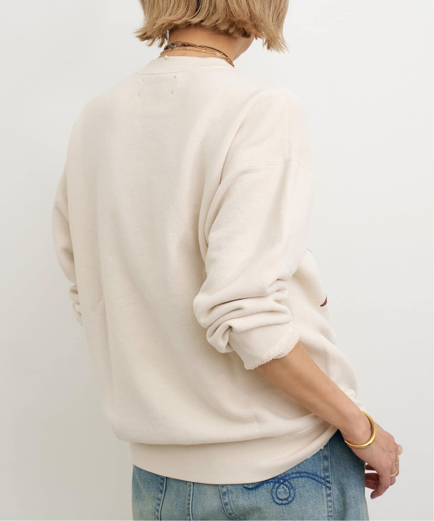 MADE WORN/メイド ウォン】 R.STONES CREW SWEAT（スウェット）｜L