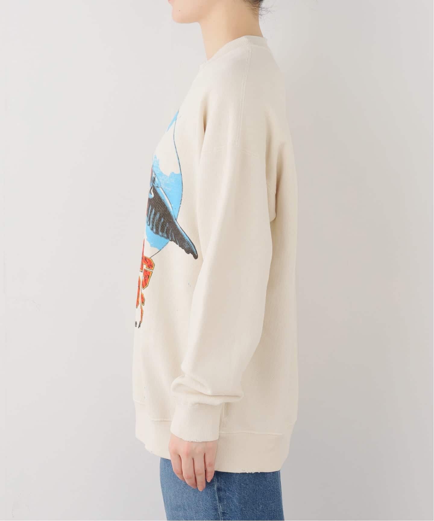 MADE WORN/メイド ウォン】 R.STONES CREW SWEAT（スウェット）｜L