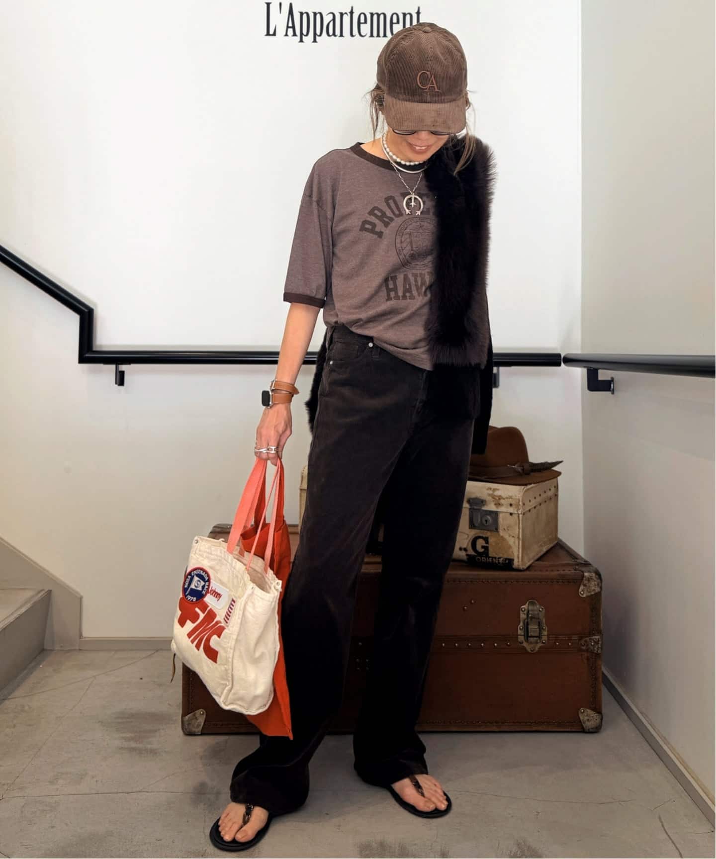 予約》【GOOD GRIEF!/グッド グリーフ】 50/50 RINGER TEE（Tシャツ
