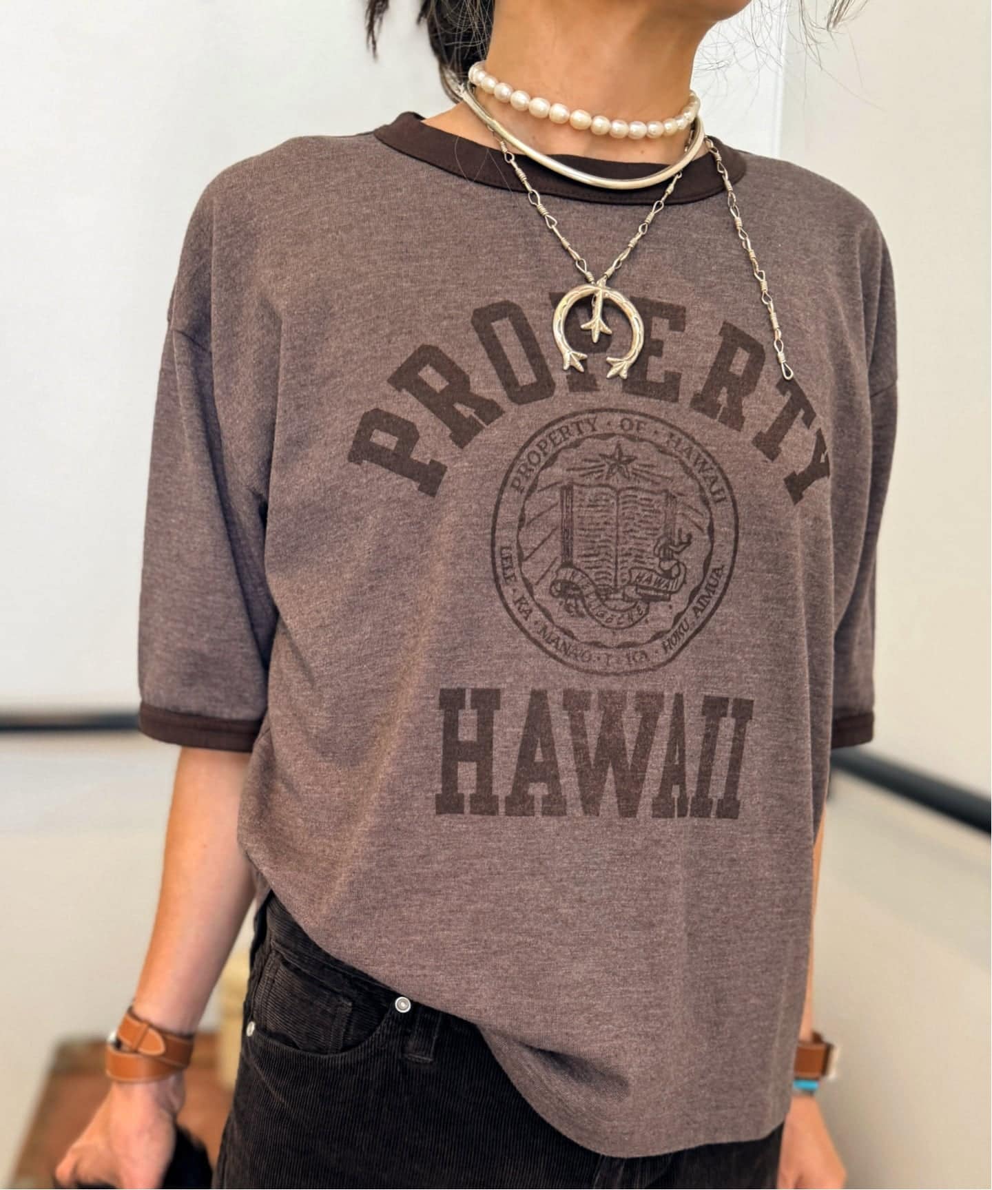 予約》【GOOD GRIEF!/グッド グリーフ】 50/50 RINGER TEE（Tシャツ