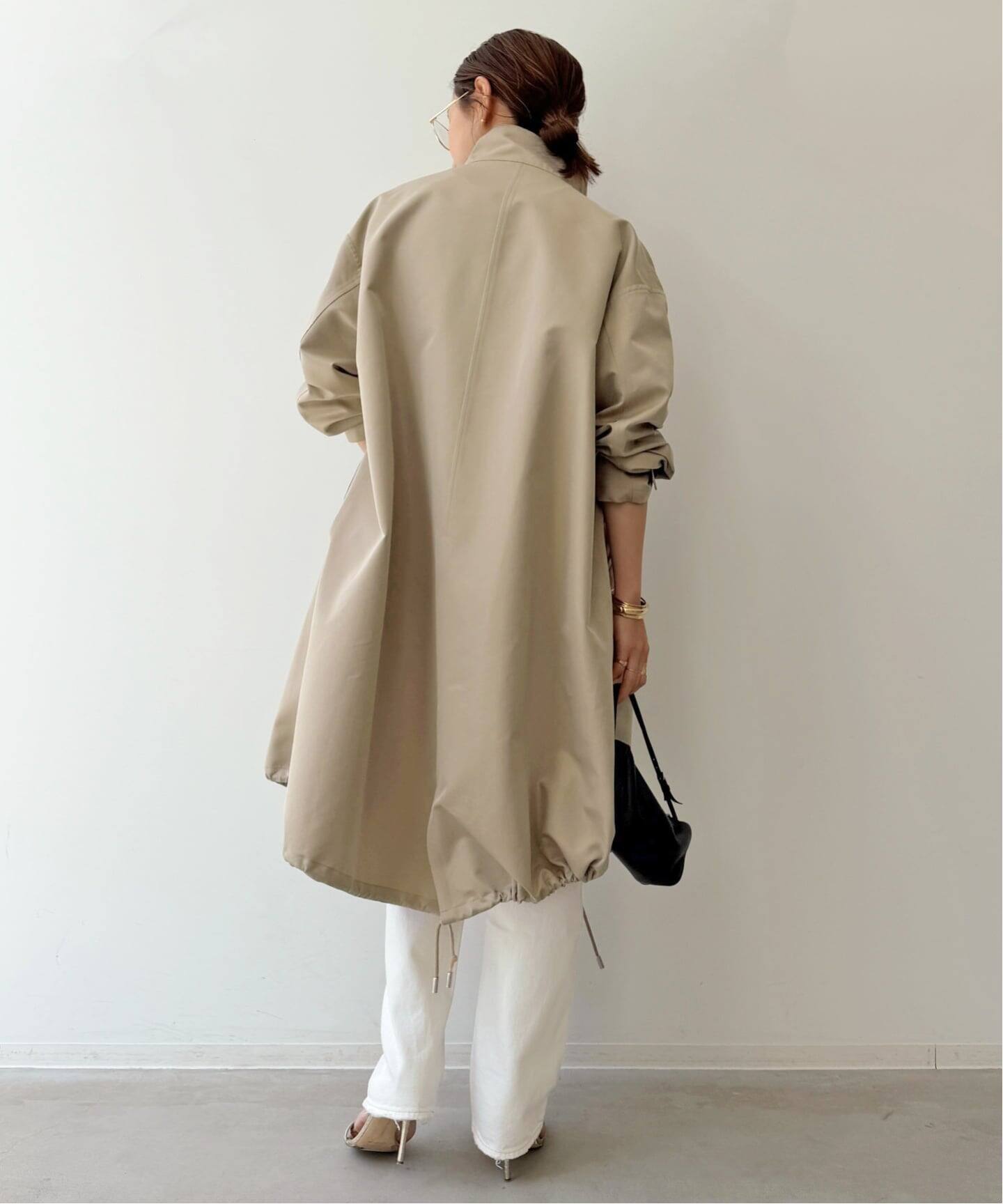 REMI RELIEF/レミ レリーフ】 W TUCK HENLEY NECK LONGSLEEVE TEE（T