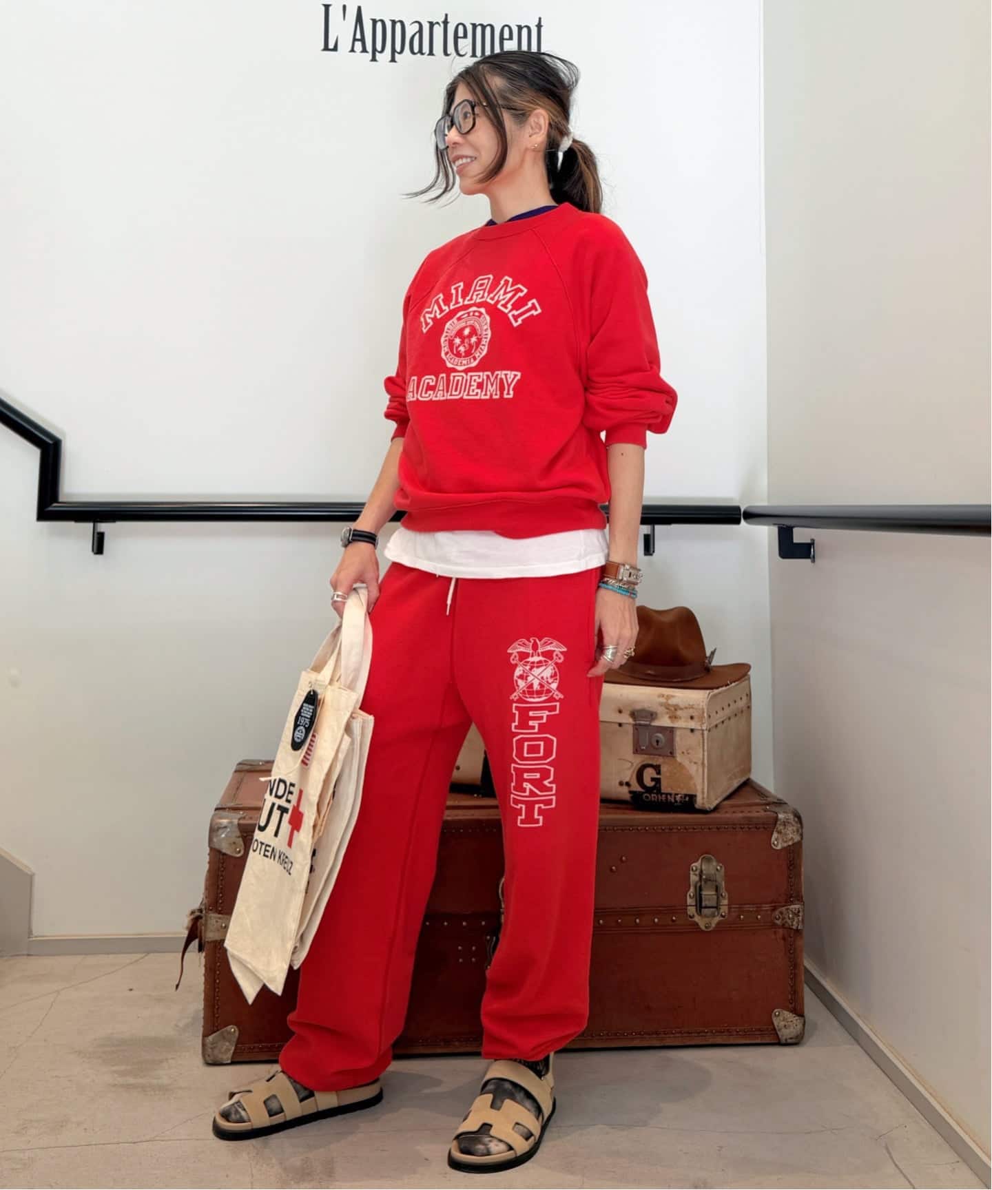 予約》【GOOD GRIEF!/グッド グリーフ】 MIAMI SWEAT SHIRT