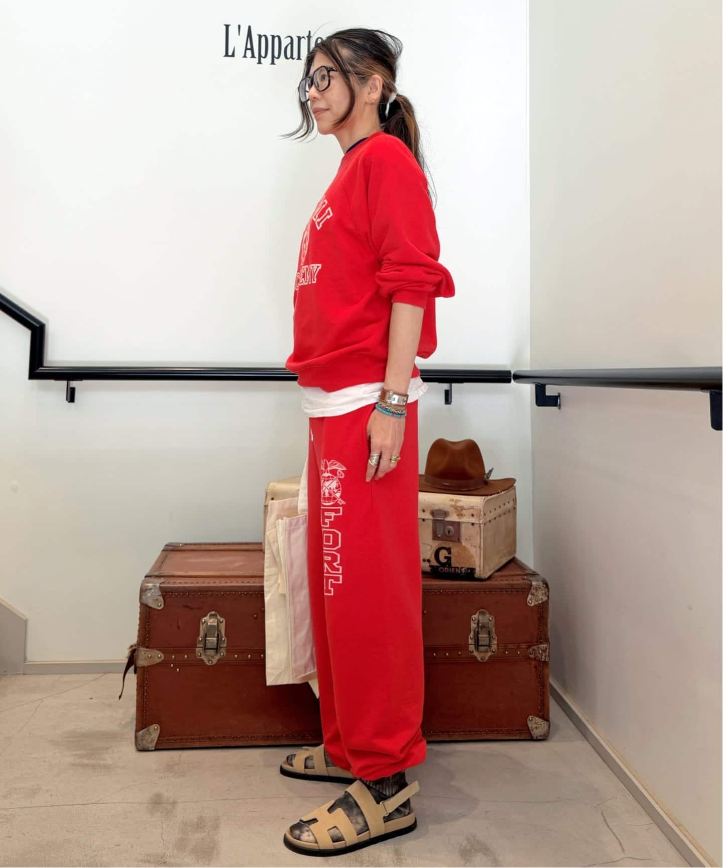 GOOD GRIEF!/グッド グリーフ】 MIAMI SWEAT SHIRT（スウェット）｜L