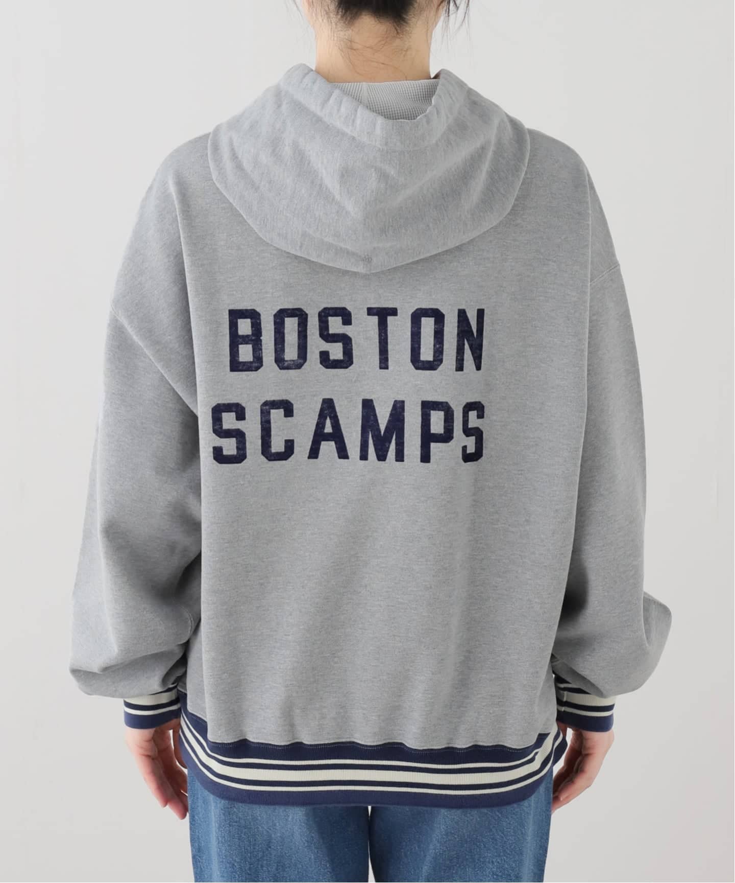 レミレリーフ Cape Sweat Parka パーカー 長袖 F グレー 中古・古着通販】REMI RELIEF (レミレリーフ) Cape Sweat Parka