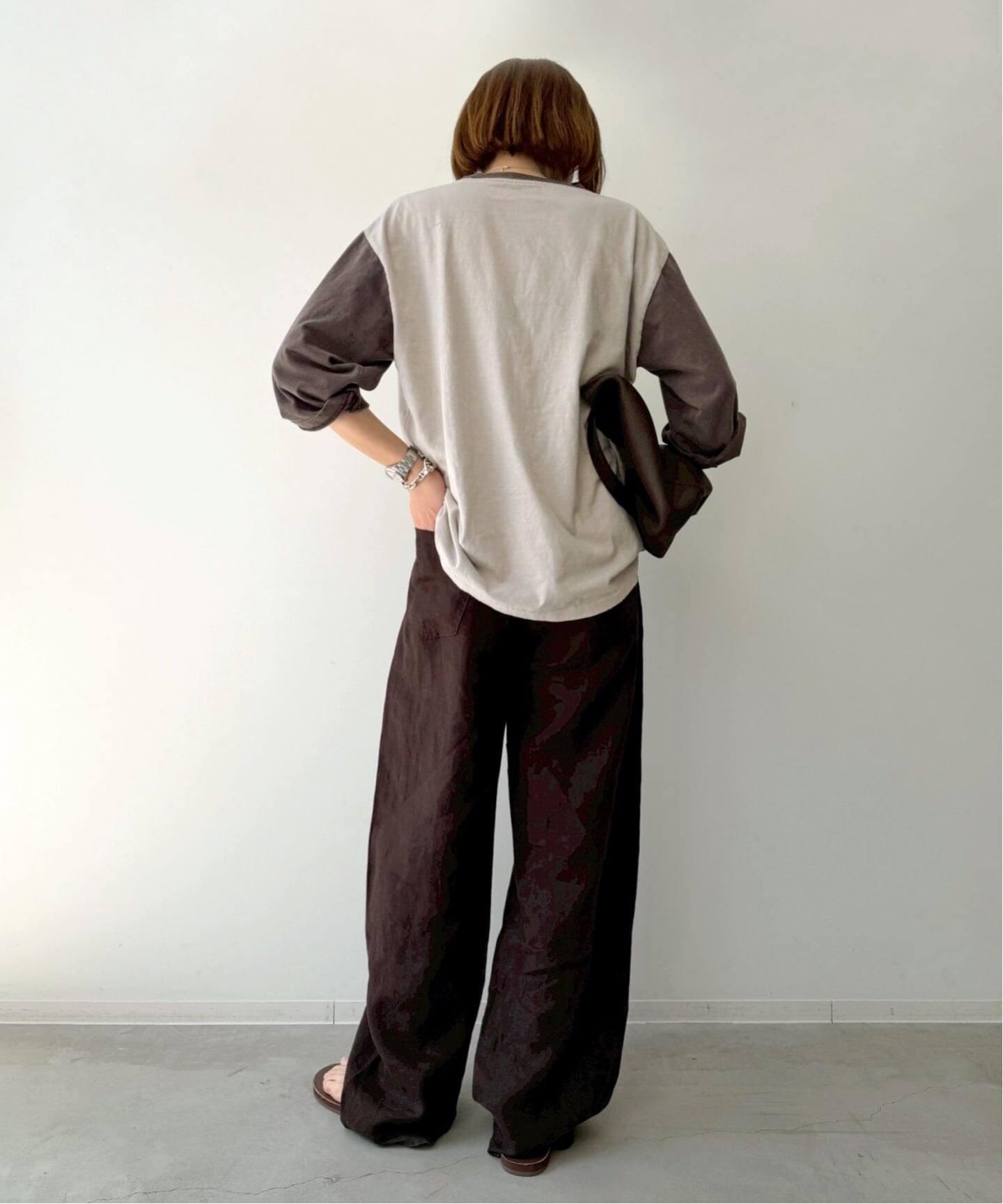 REMI RELIEF/レミ レリーフ】 RINGER T-SHIRT（Tシャツ／カットソー