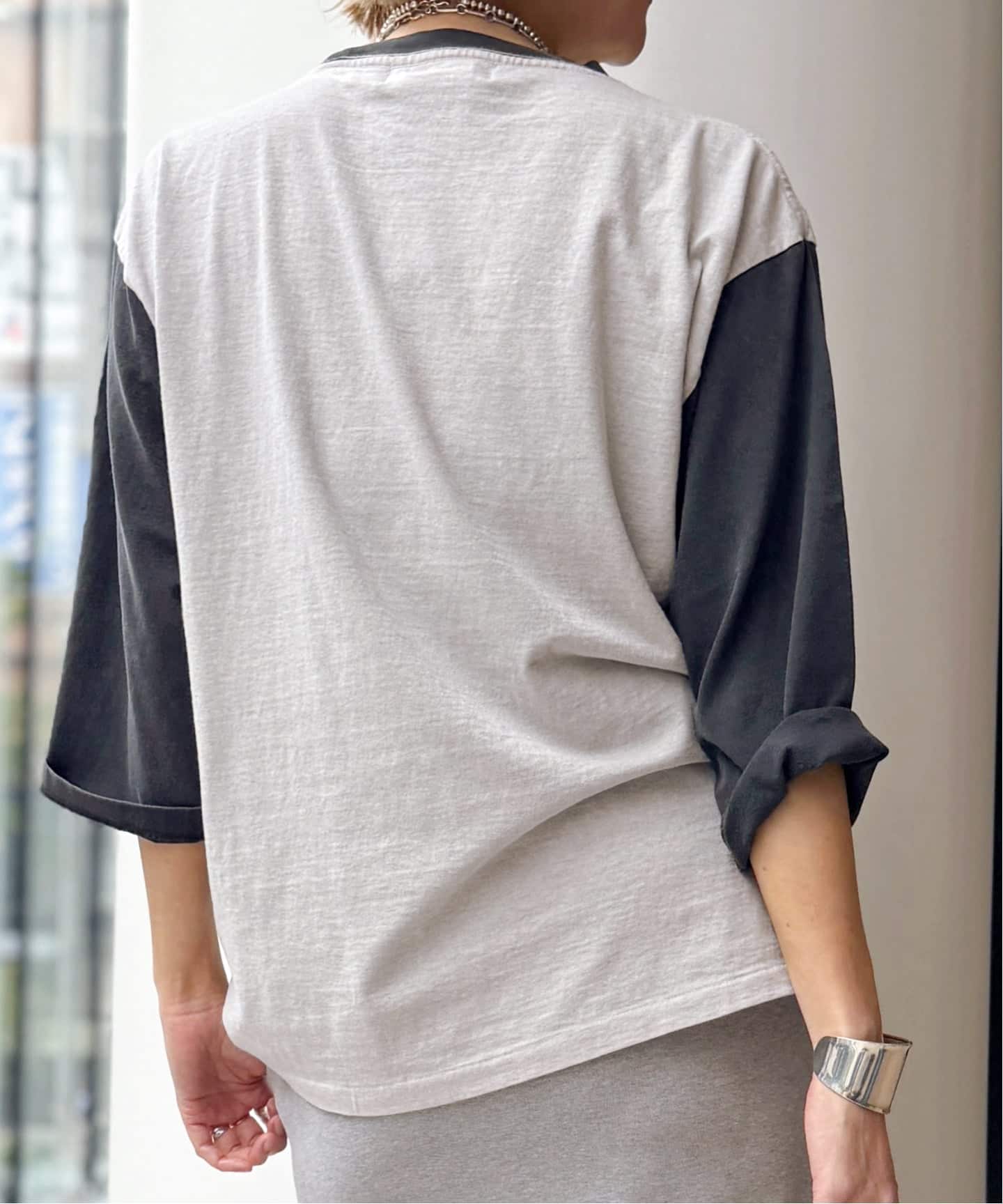 REMI RELIEF/レミ レリーフ】 RINGER T-SHIRT（Tシャツ／カットソー