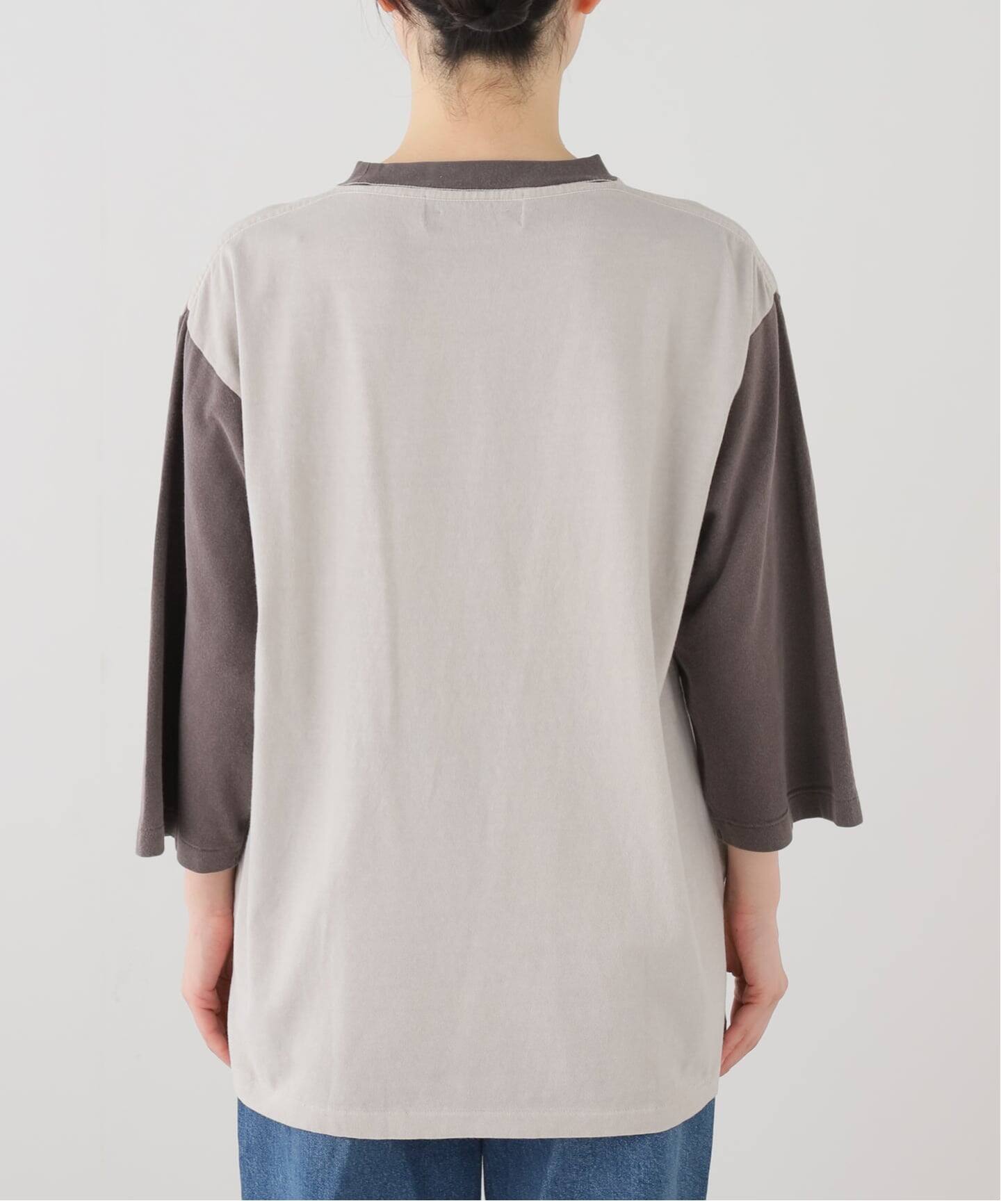 REMI RELIEF/レミ レリーフ】 RINGER T-SHIRT（Tシャツ／カットソー