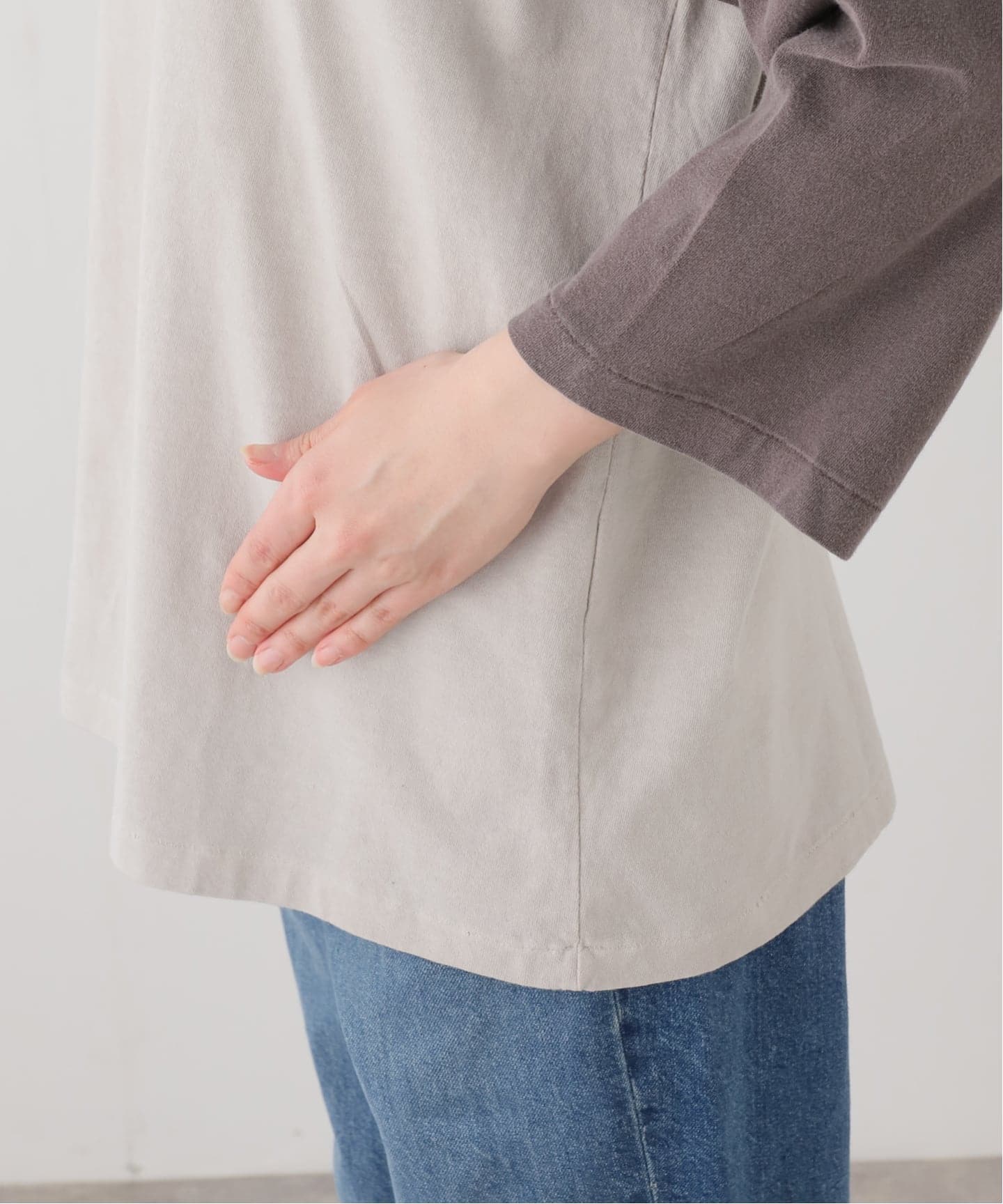 REMI RELIEF/レミ レリーフ】 RINGER T-SHIRT（Tシャツ／カットソー