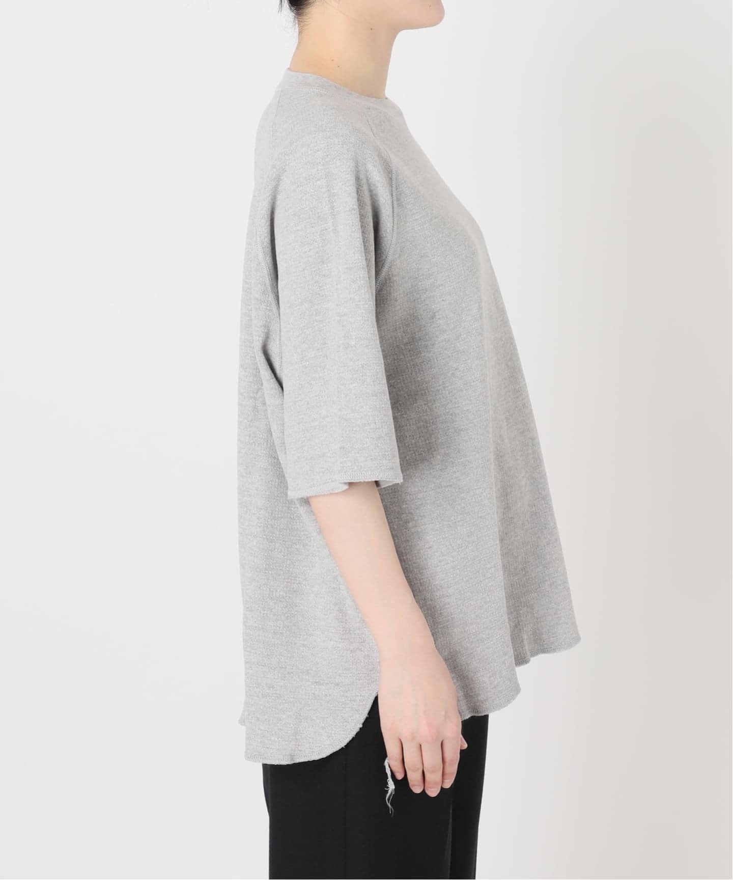 REMI RELIEF/レミ レリーフ】 W TUCK RAGLAN HALF SLEEVE TEE（Tシャツ