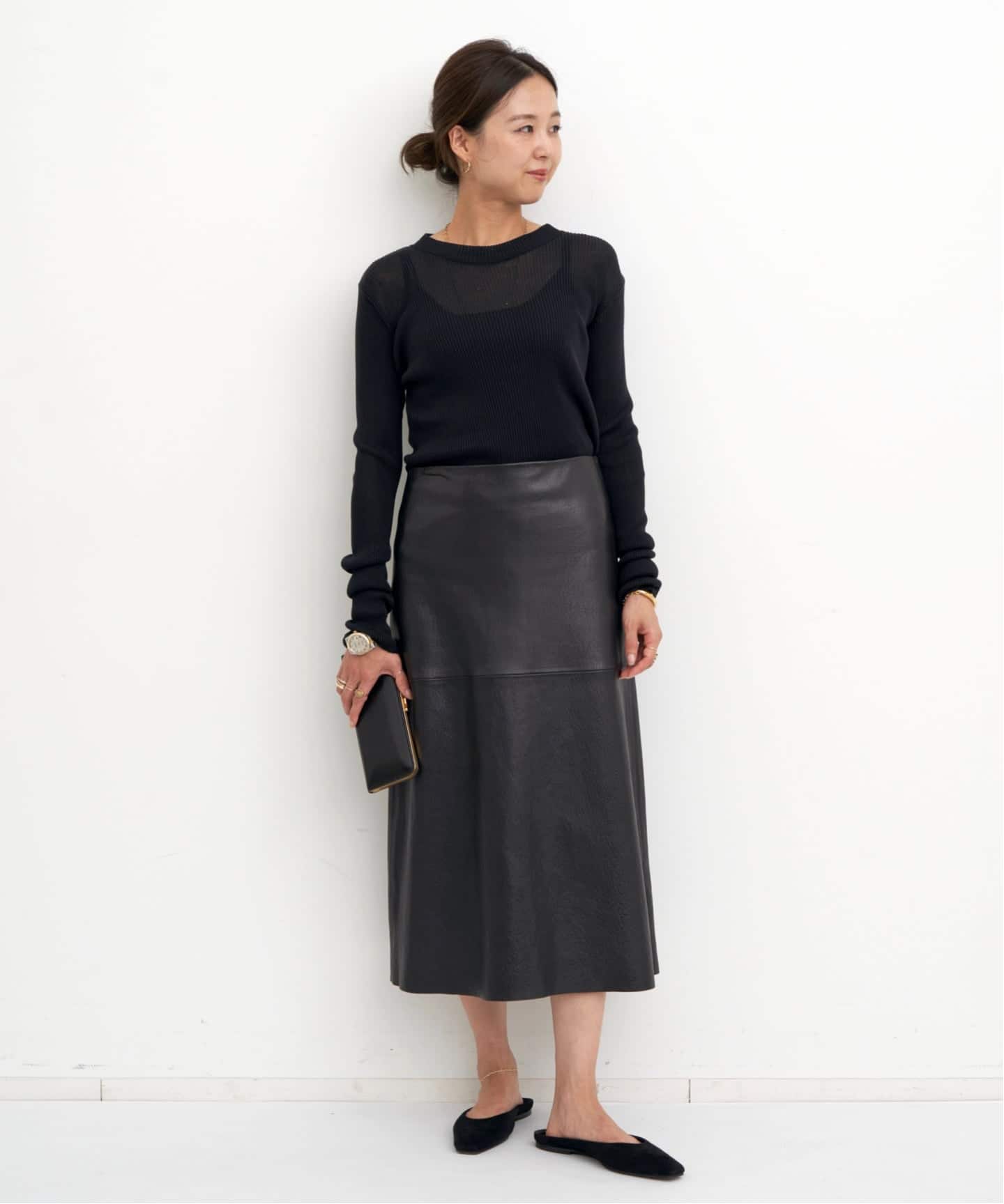 RASPAIL/ラスパイユ】SHEER SHIRT（Tシャツ／カットソー）｜L