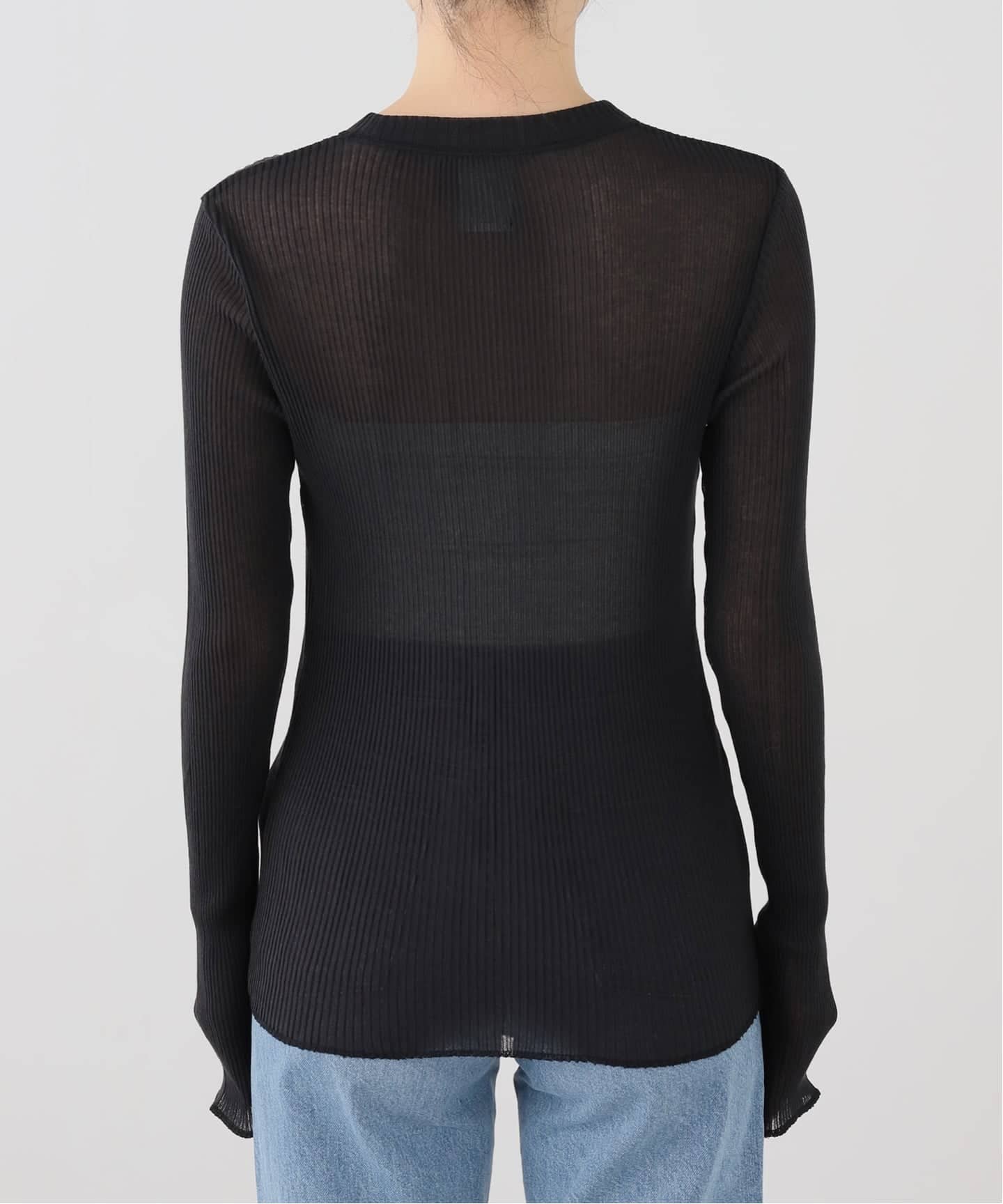 RASPAIL/ラスパイユ】SHEER SHIRT（Tシャツ／カットソー）｜L