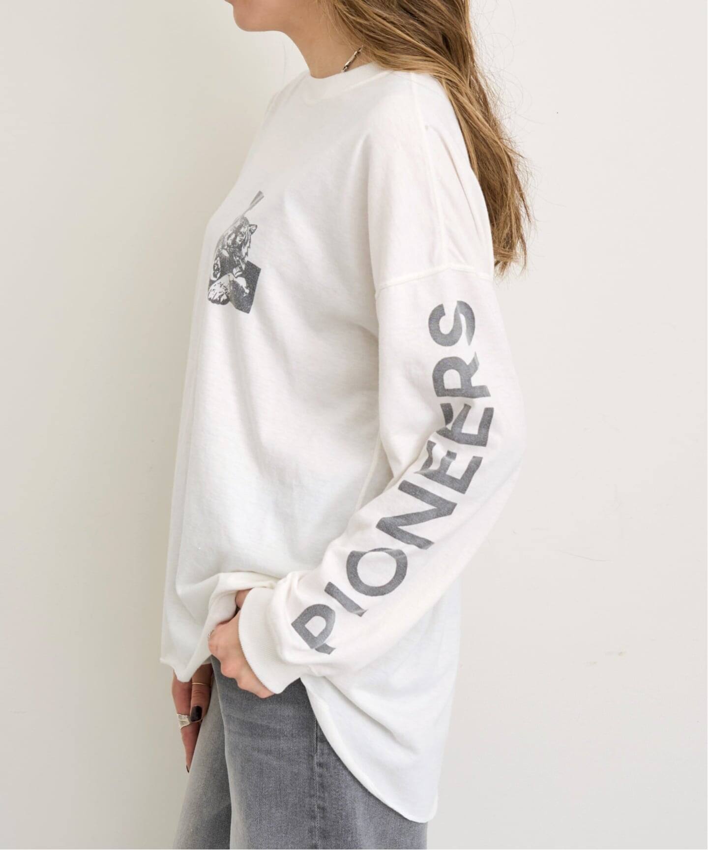 REMI RELIEF/レミ レリーフ】 NEW LONG SLEEVE TEE（Tシャツ